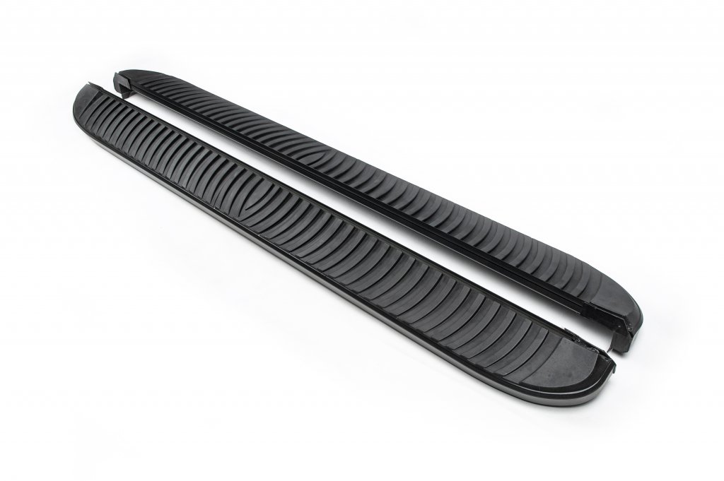 Бокові пороги Tayga Black (2 шт., Алюміній) 2