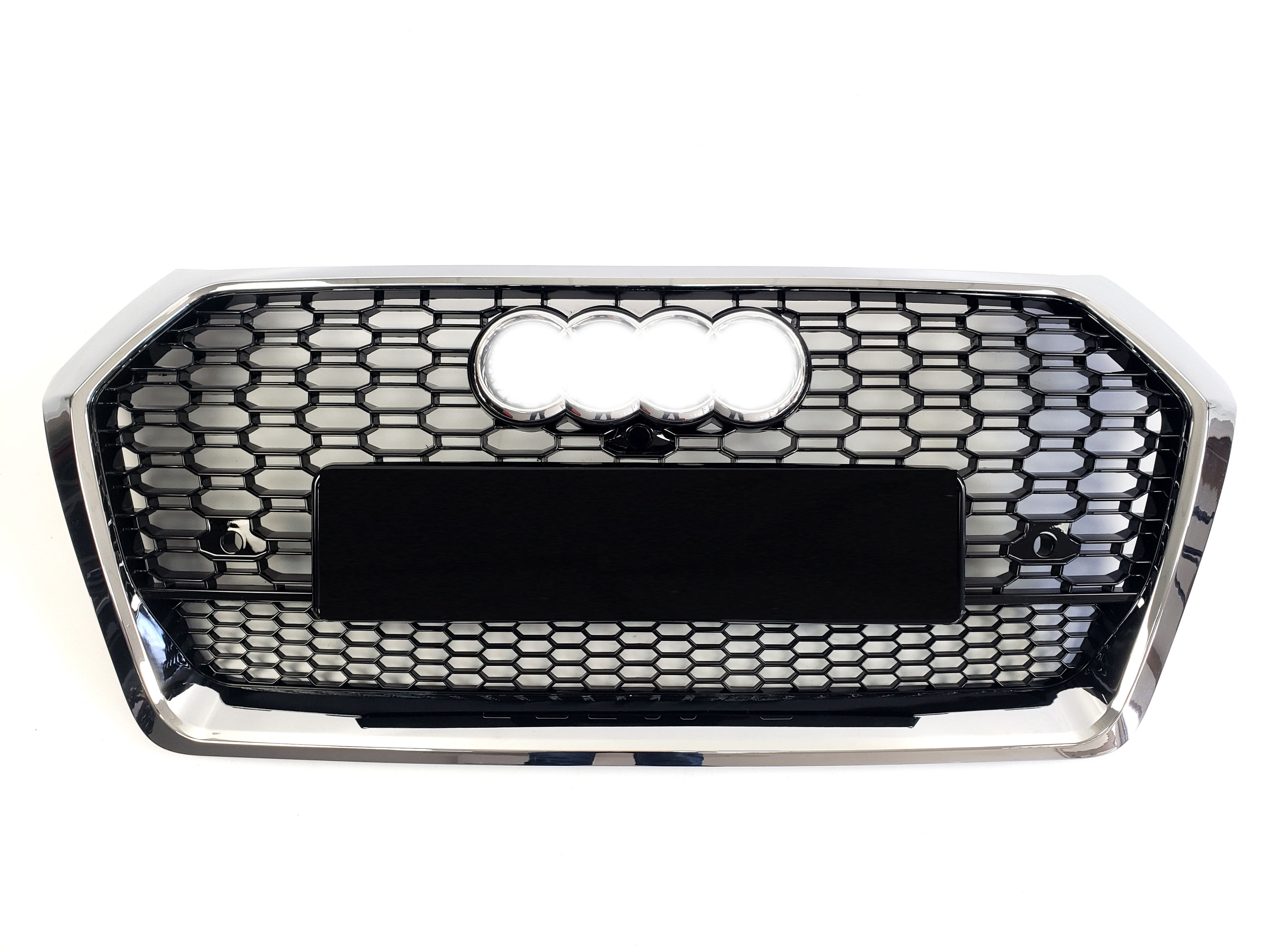 Решітка радіатора Chrome Black (в стилі RSQ5) на Audi Q5 80A 2016-2020 року