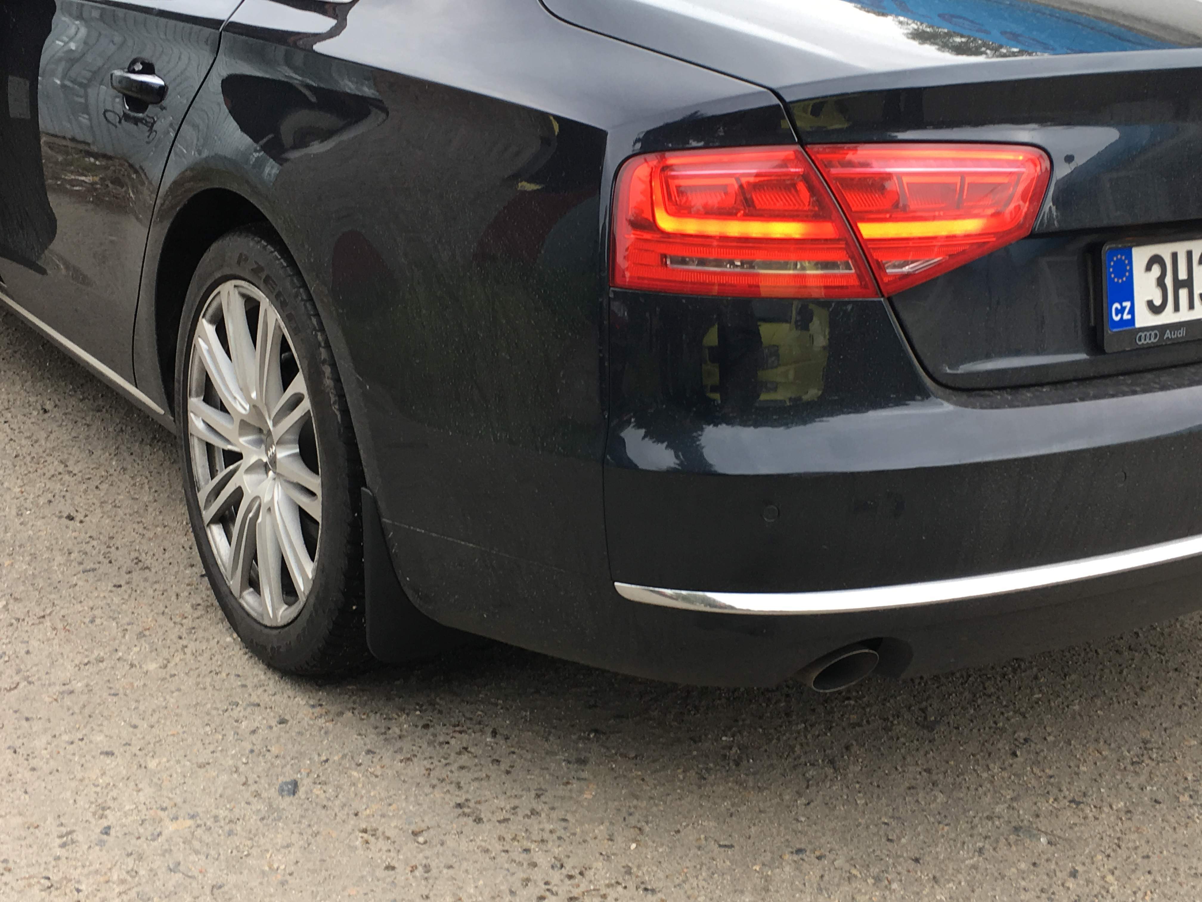 Бризковики Audi A8 2010-2017 комплект 4 шт. 6