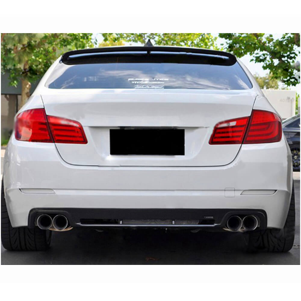 Дифузор заднього бампера V4 (для F10 M-Sport, Карбон) 2