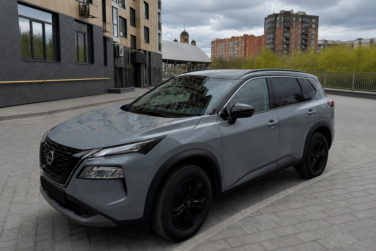 Інтегровані рейлінги чорні OEM (ABS-пластик)