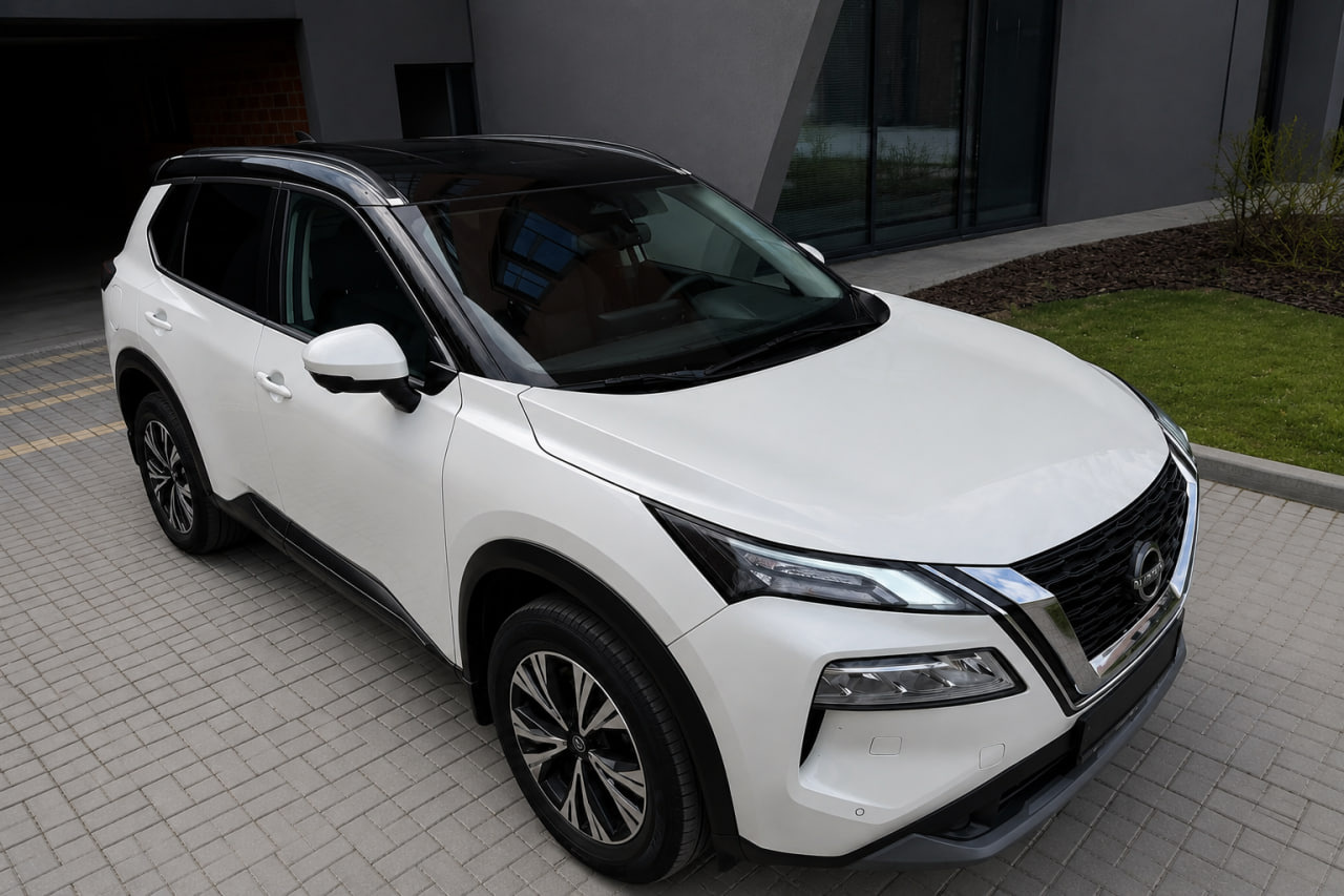 Інтегровані рейлінги чорні OEM (ABS-пластик, установка на клей) 2