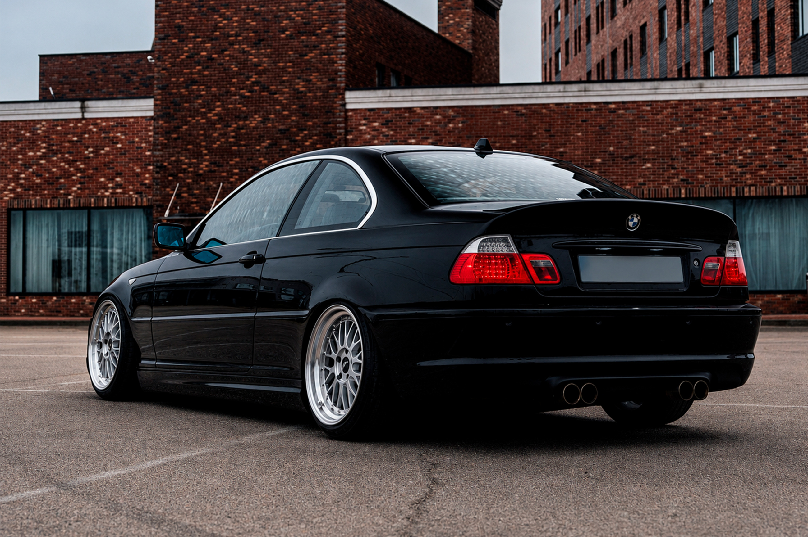 Спойлер CSL-Style V3 (для SD, чорний глянець) 2