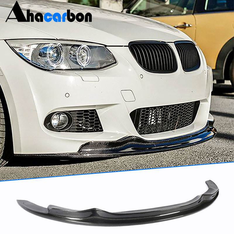 Накладка на передній бампер Lip RK-Style (для 2010-2012 M-Sport, Карбон)