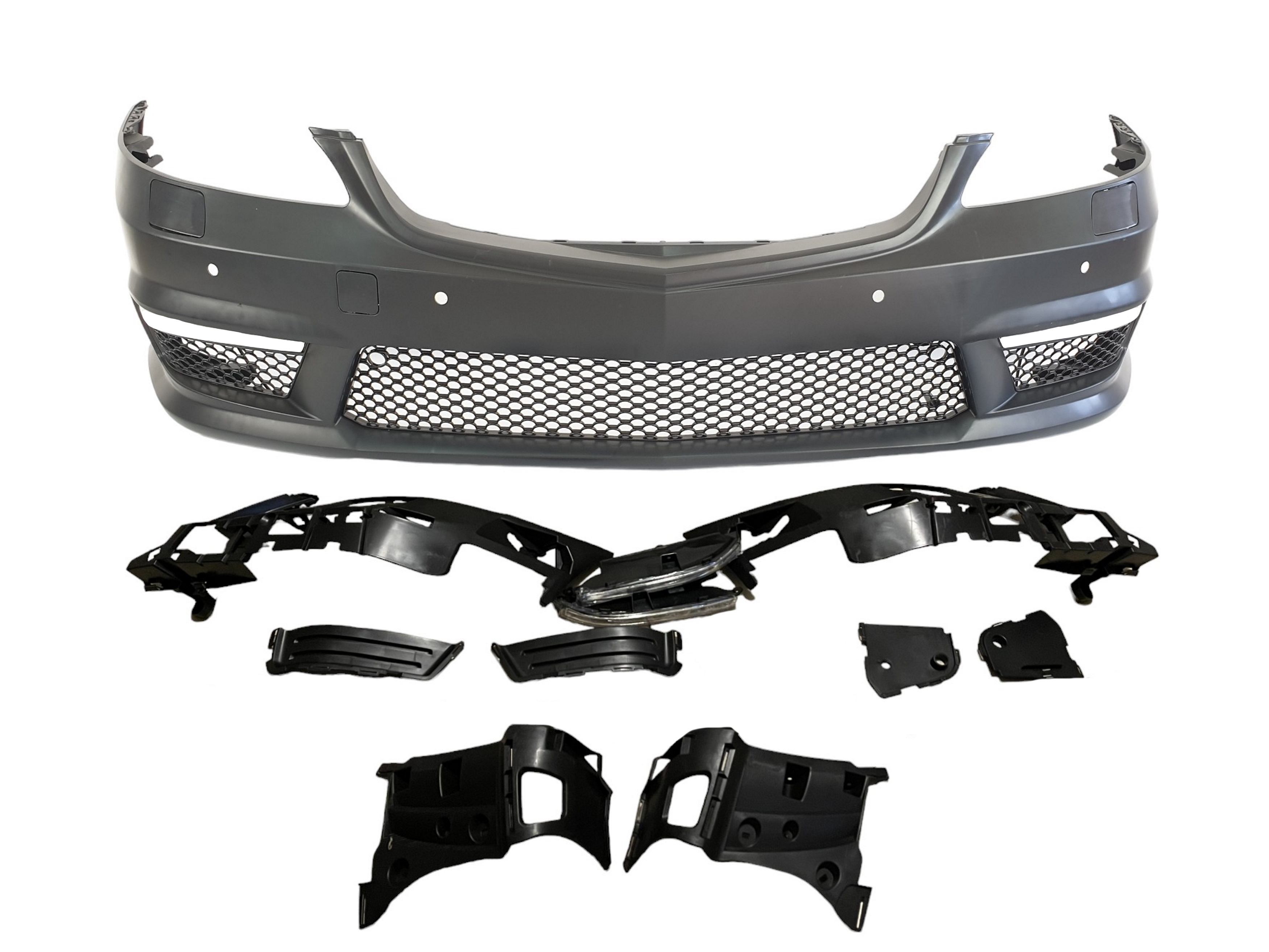 Передній бампер (стиль S63 AMG) на Mercedes-Benz S-Class W221 2009-2013 року