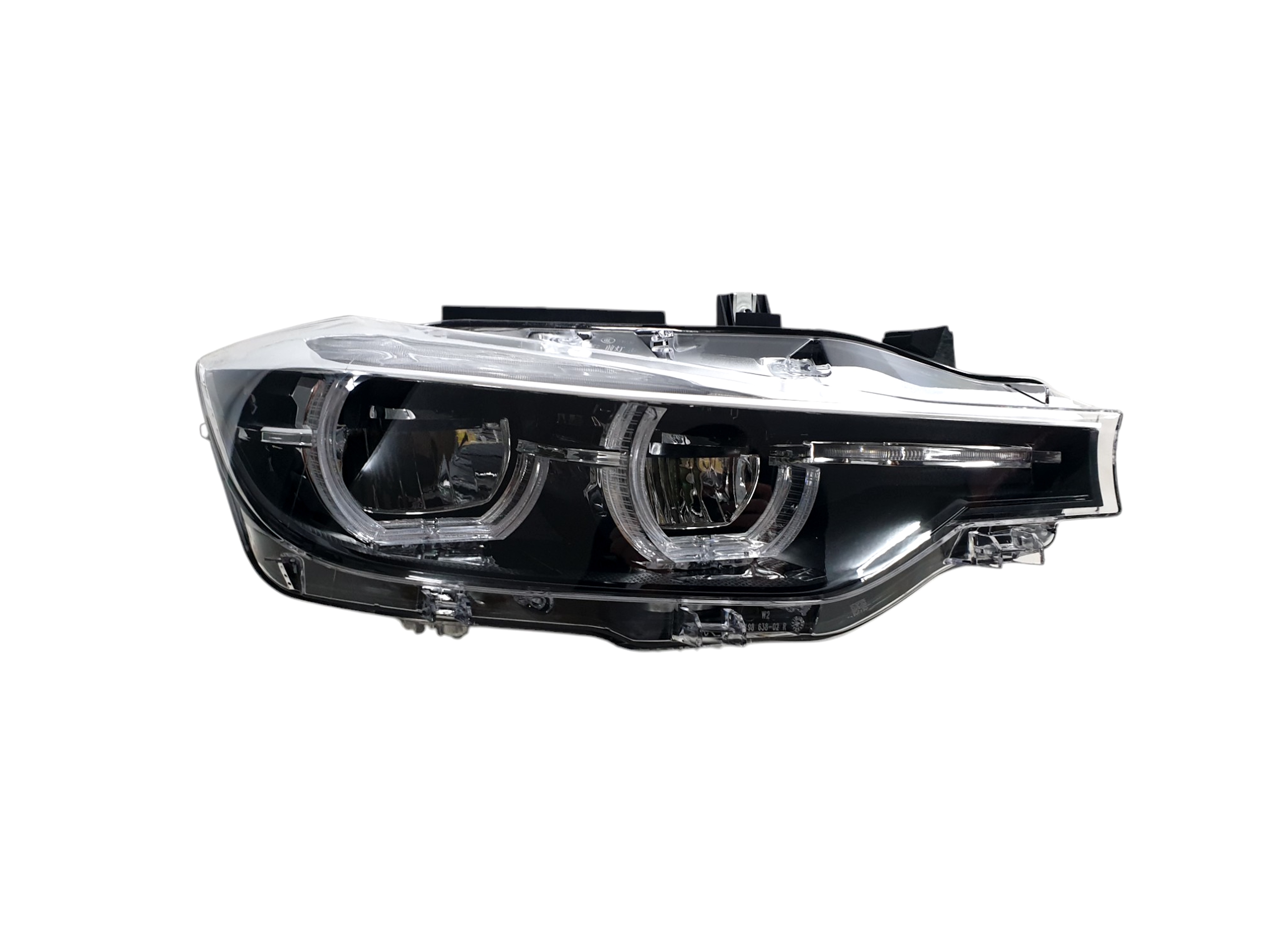 Передні фари Full Led (комплектні з блоками) Black на BMW 3 Series F30 / F31 2011-2018 року 2