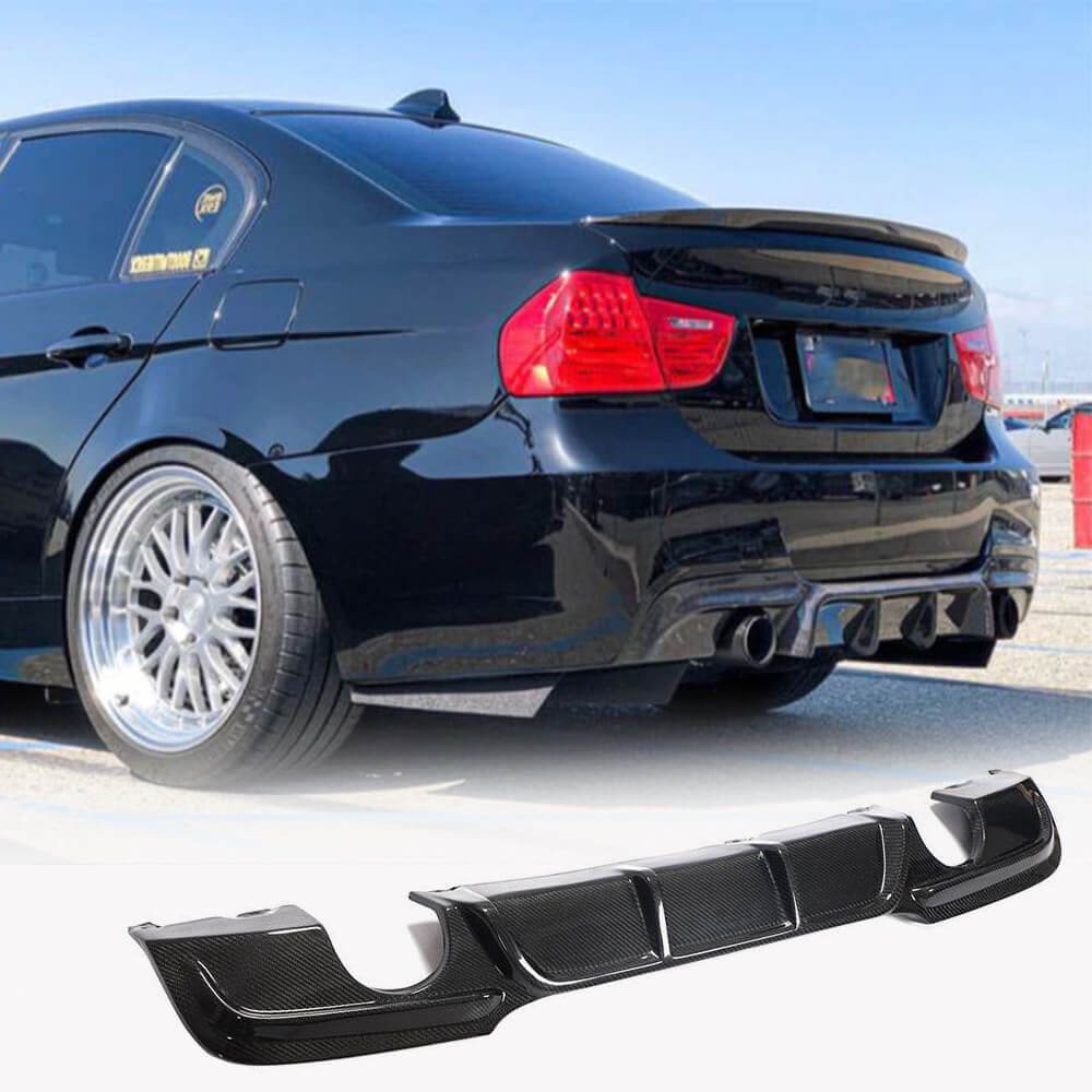 Дифузор заднього бампера (для E90 M-Sport, Карбон) 2