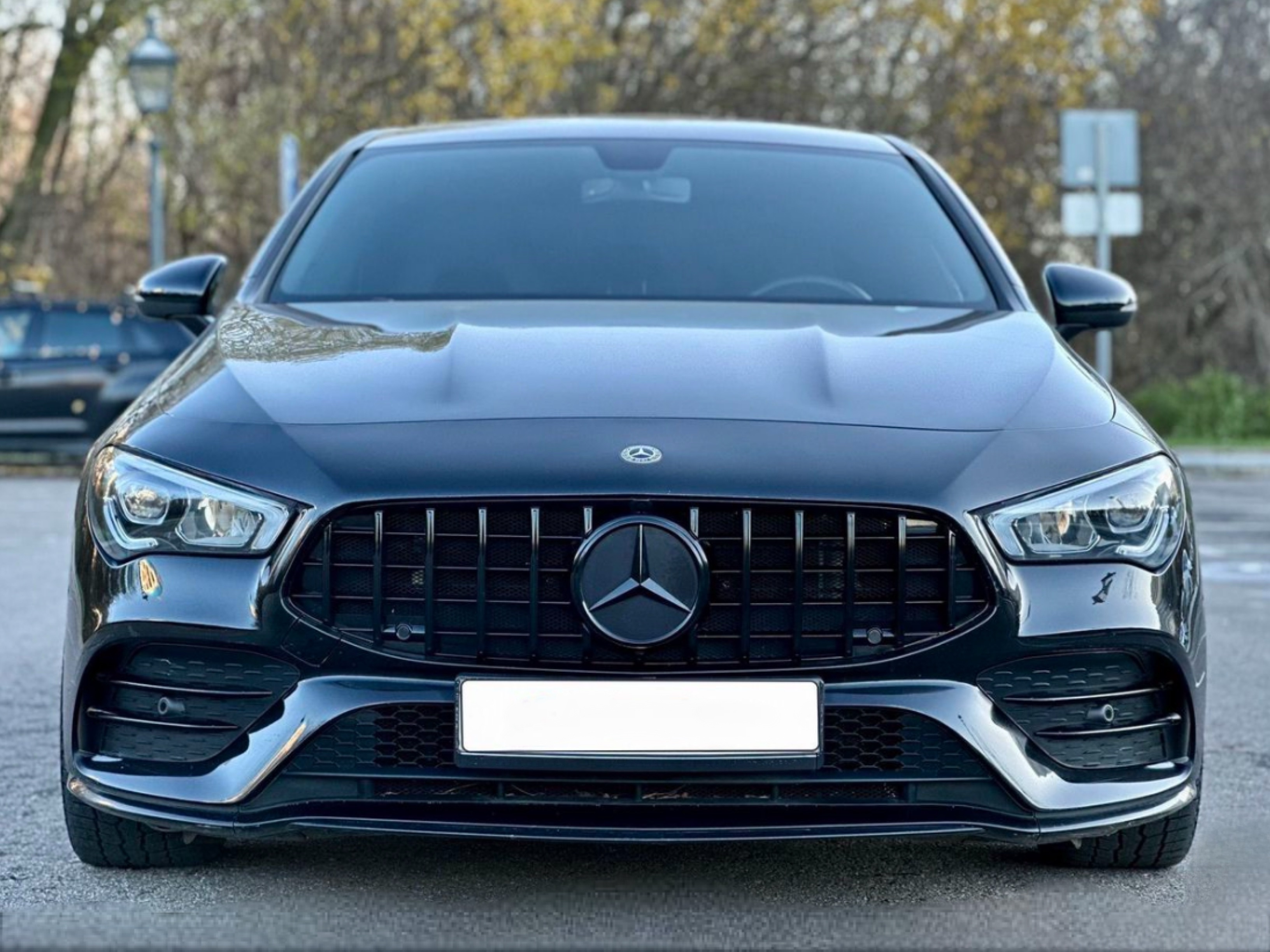 Решітка радіатора GT BLACK Mercedes CLA-Class C118 2019- 6