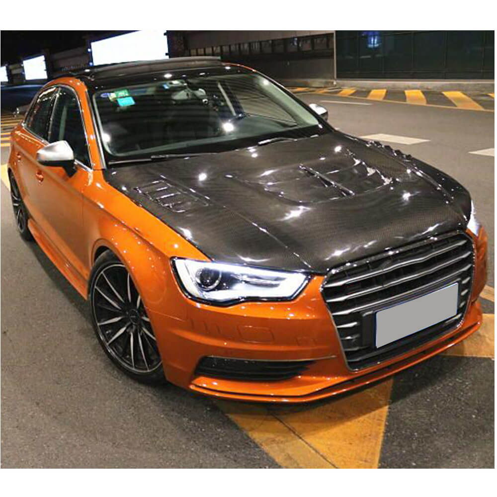 Капот V1 (для Sedan 2012-2016, Карбон) 3