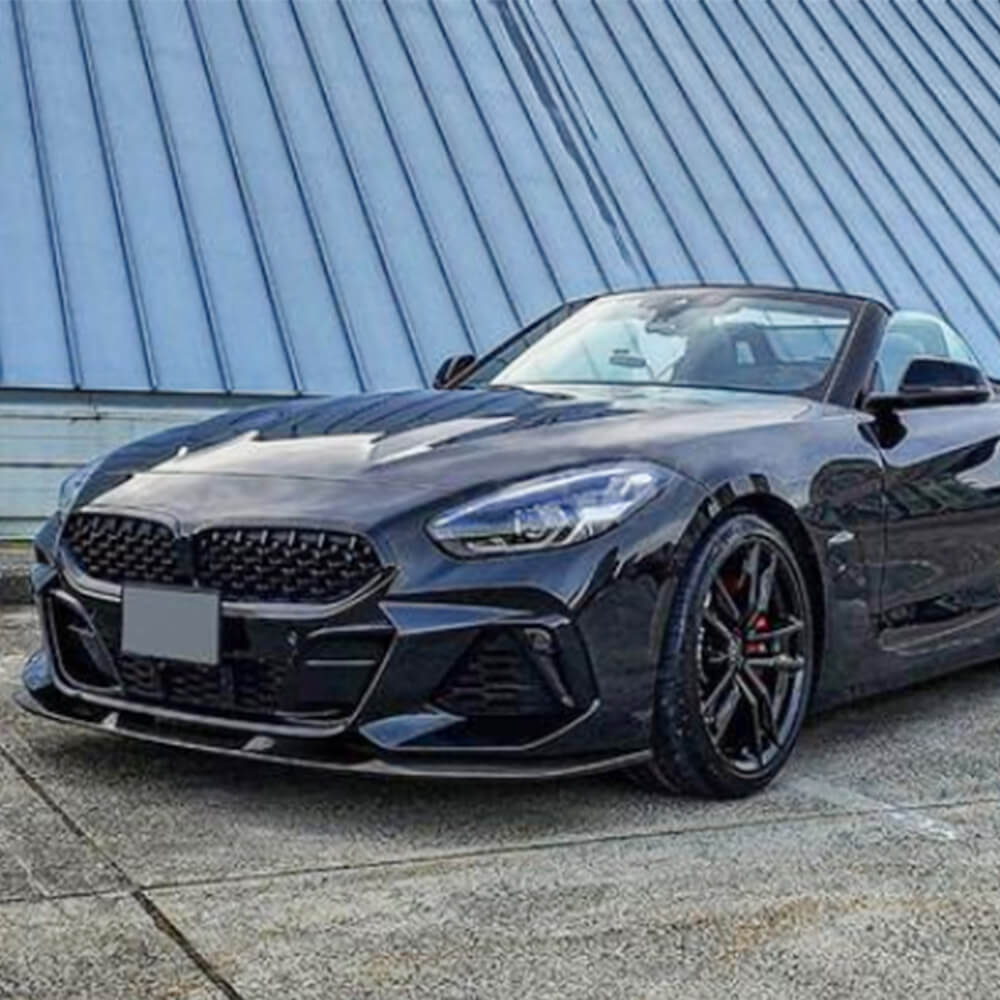 Накладка на передній бампер Lip V3 (для M-Sport, Карбон) 2