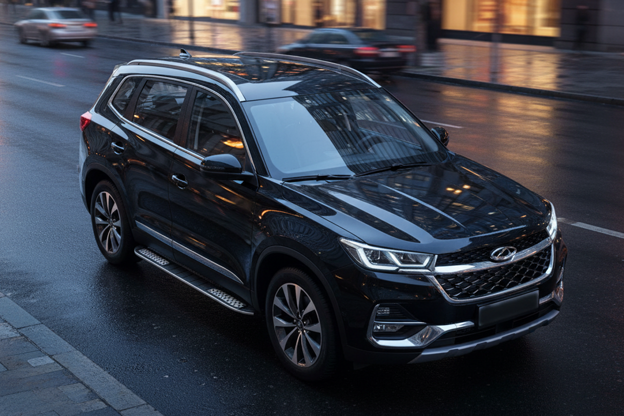 Бокові пороги Tayga V2 (2 шт., алюміній)