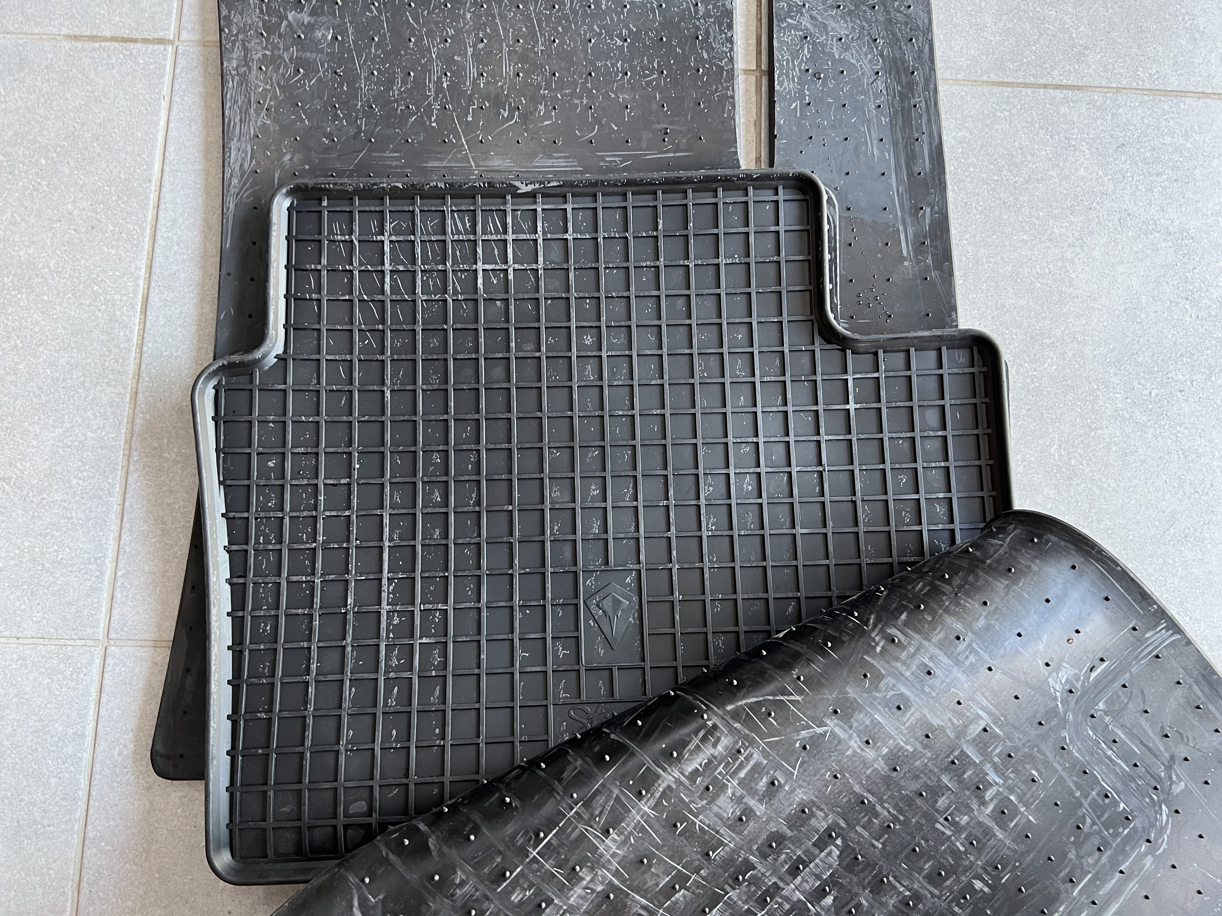 Килими салону гумові Stingray Hyundai Accent / Kia Rio 2011+ 4х штучні 2