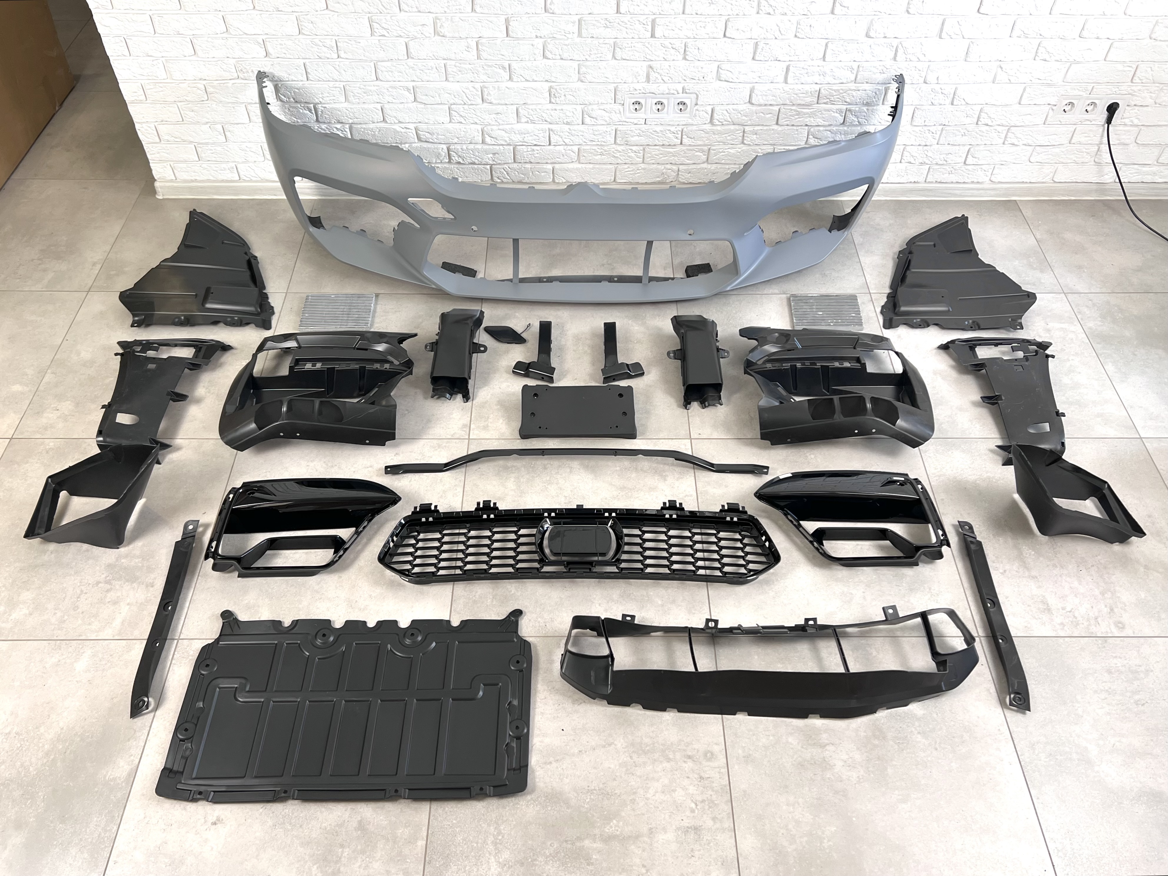 Передній бампер M5 F90 стиль BMW 5 Series G30 G31 LCI 2020-2023 2