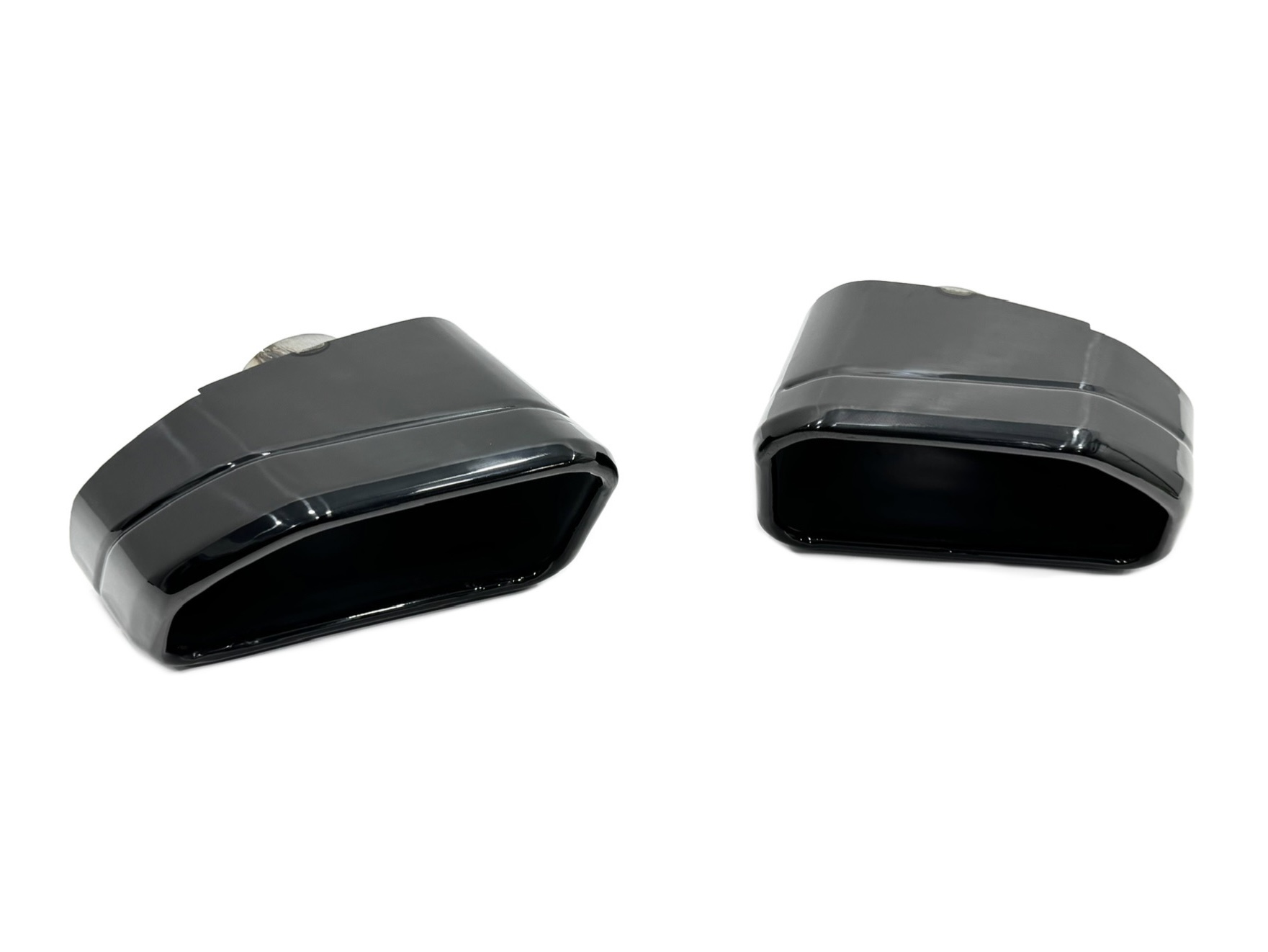 Насадки на вихлопні труби M Paket для BMW X3 G01 / X4 G02 2022-2024 чорні