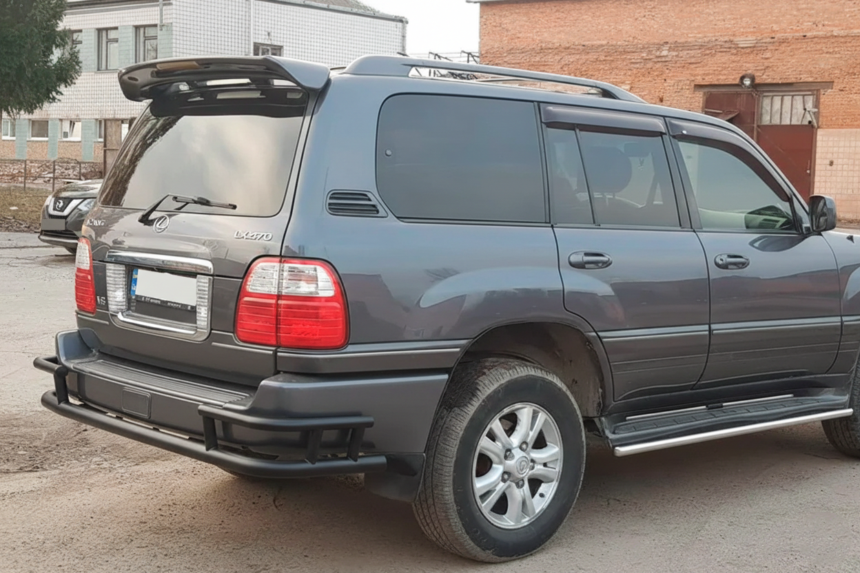 Задній захист AK009-15 Black (нерж.) 2