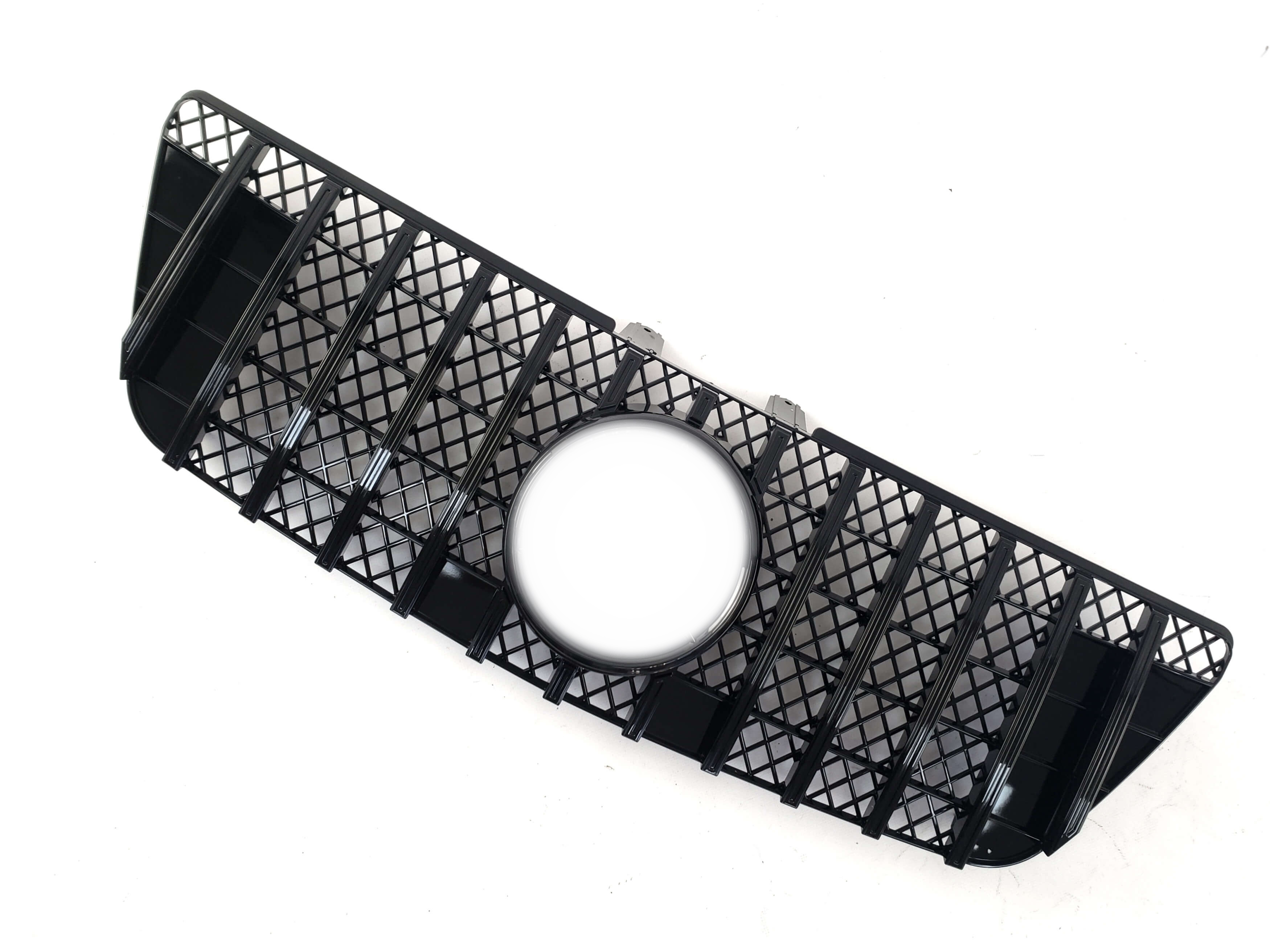 Решітка радіатора Full Black GT на Mercedes-Benz ML-Class W164 2008-2011 року 3