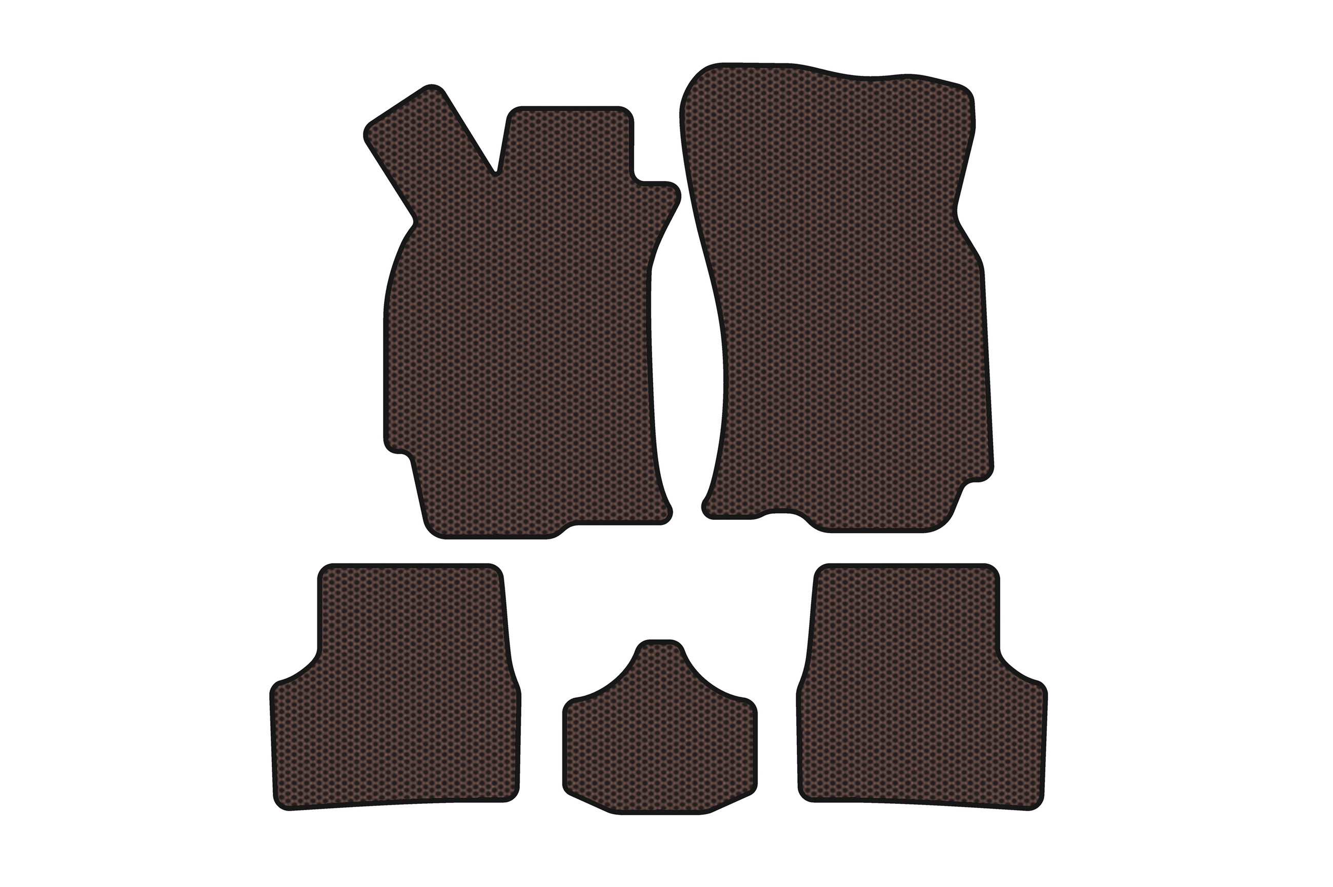 Гумові килимки Carsuit (SD, коричневий)