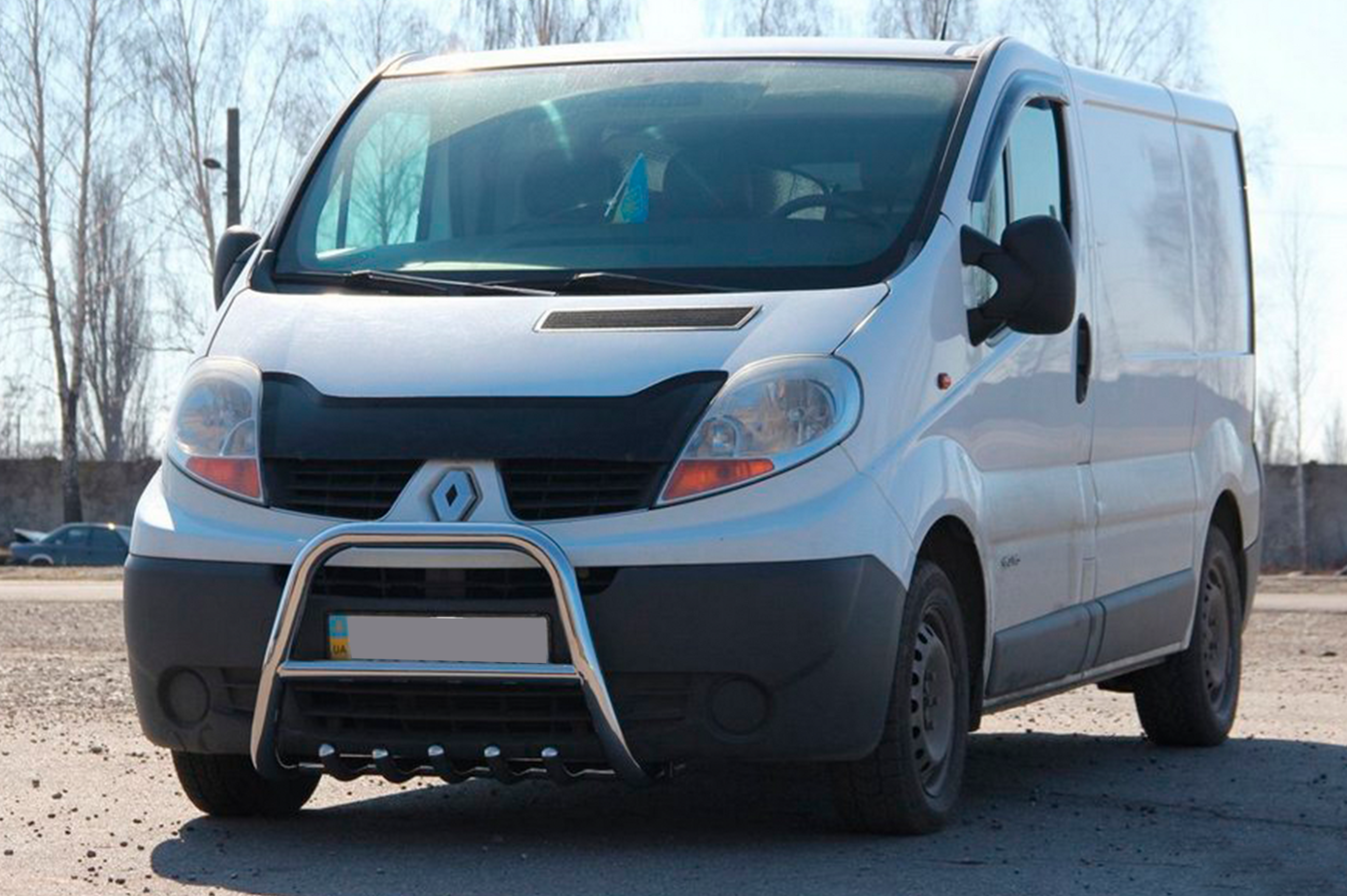 Кенгурятник QT-Spec (нерж.) 3