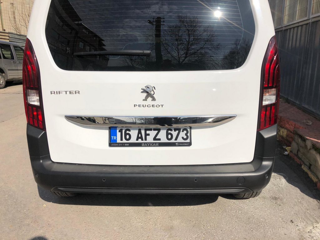 Планка над номером (нерж.) 3