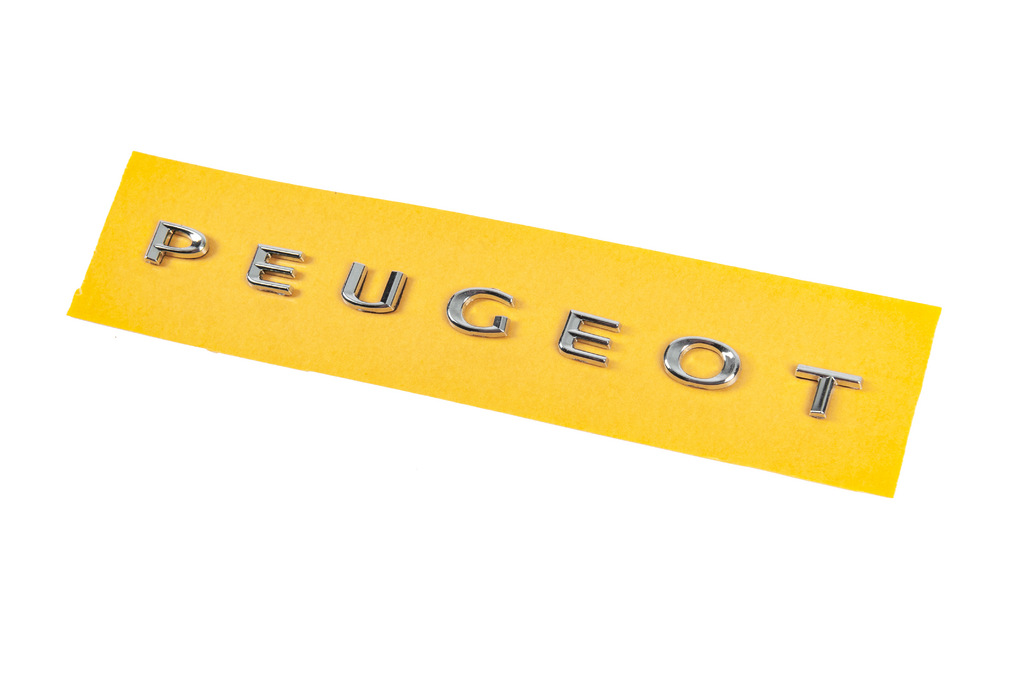 Напис Peugeot (201мм на 12мм) 2