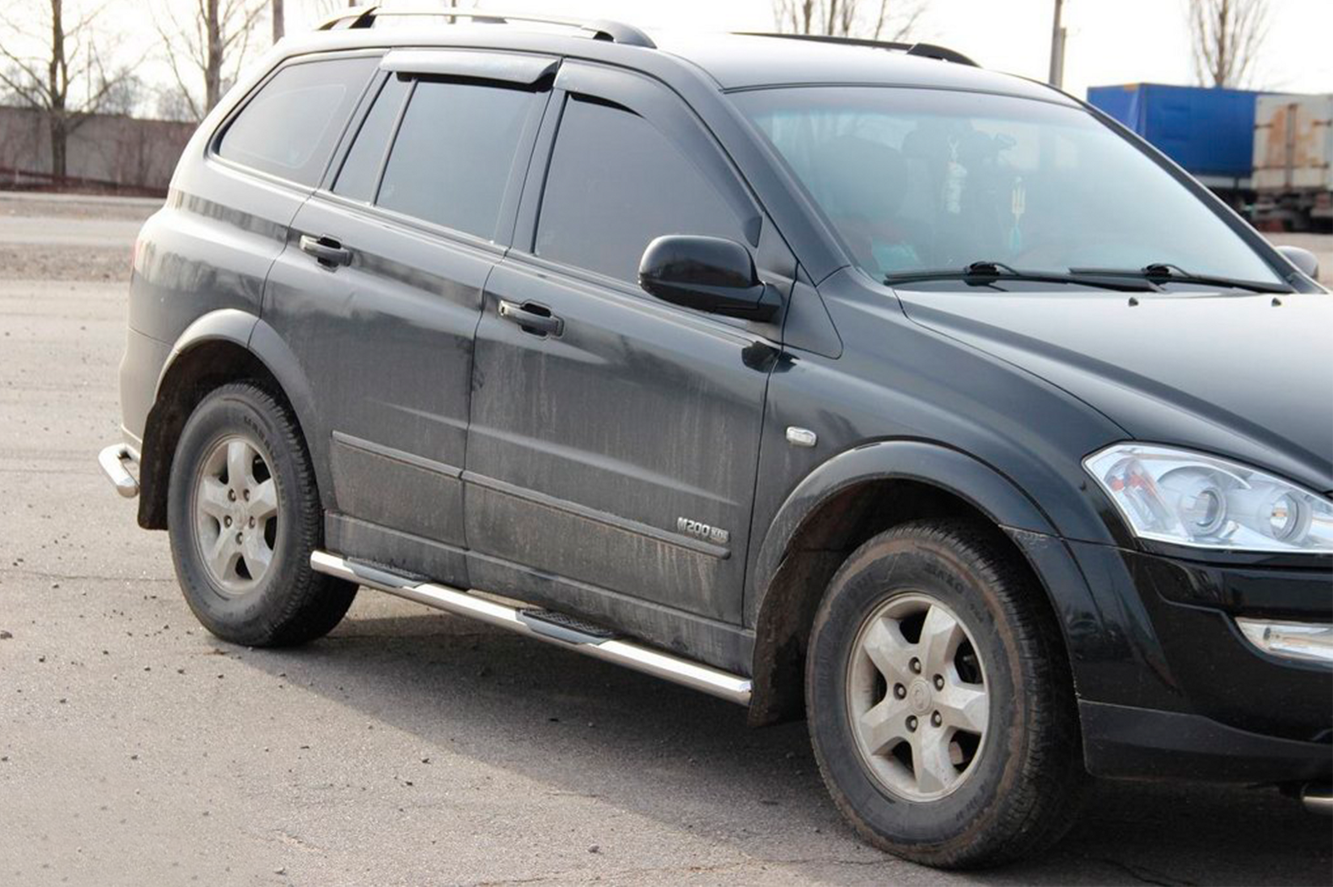 Бічні труби BB002 (2 шт., нерж.) 3