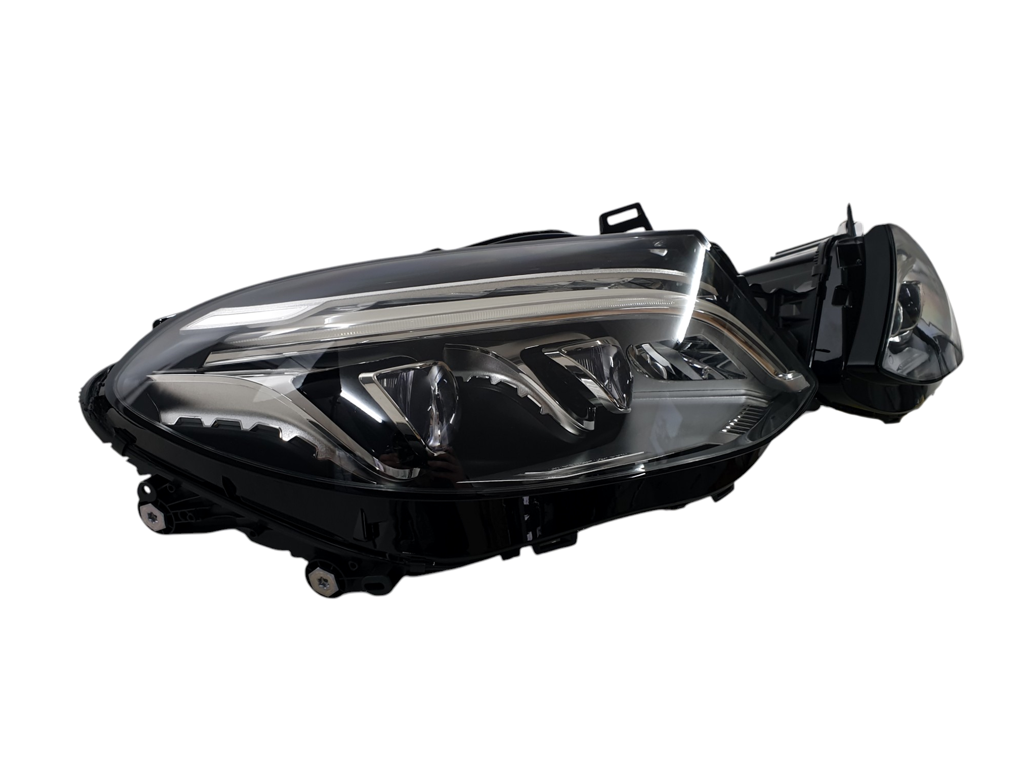 Передні фари (Led Adaptive) на Mercedes-Benz GLE-Class W166 2015-2018 року 2