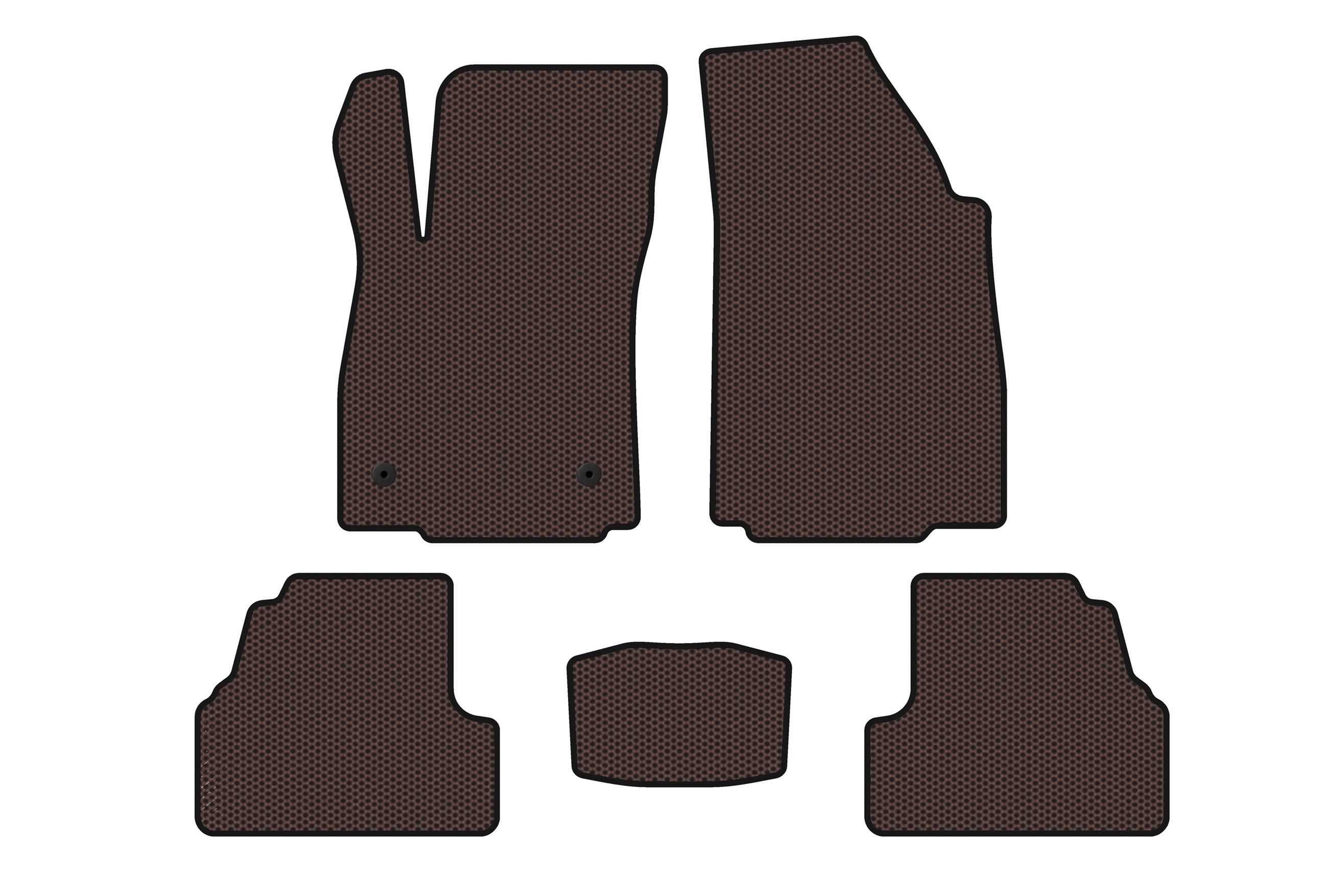 Гумові килимки Carsuit (Коричневий)