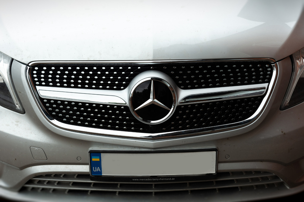 Передня решітка Diamond (2014-2023 для Vito W447) 3