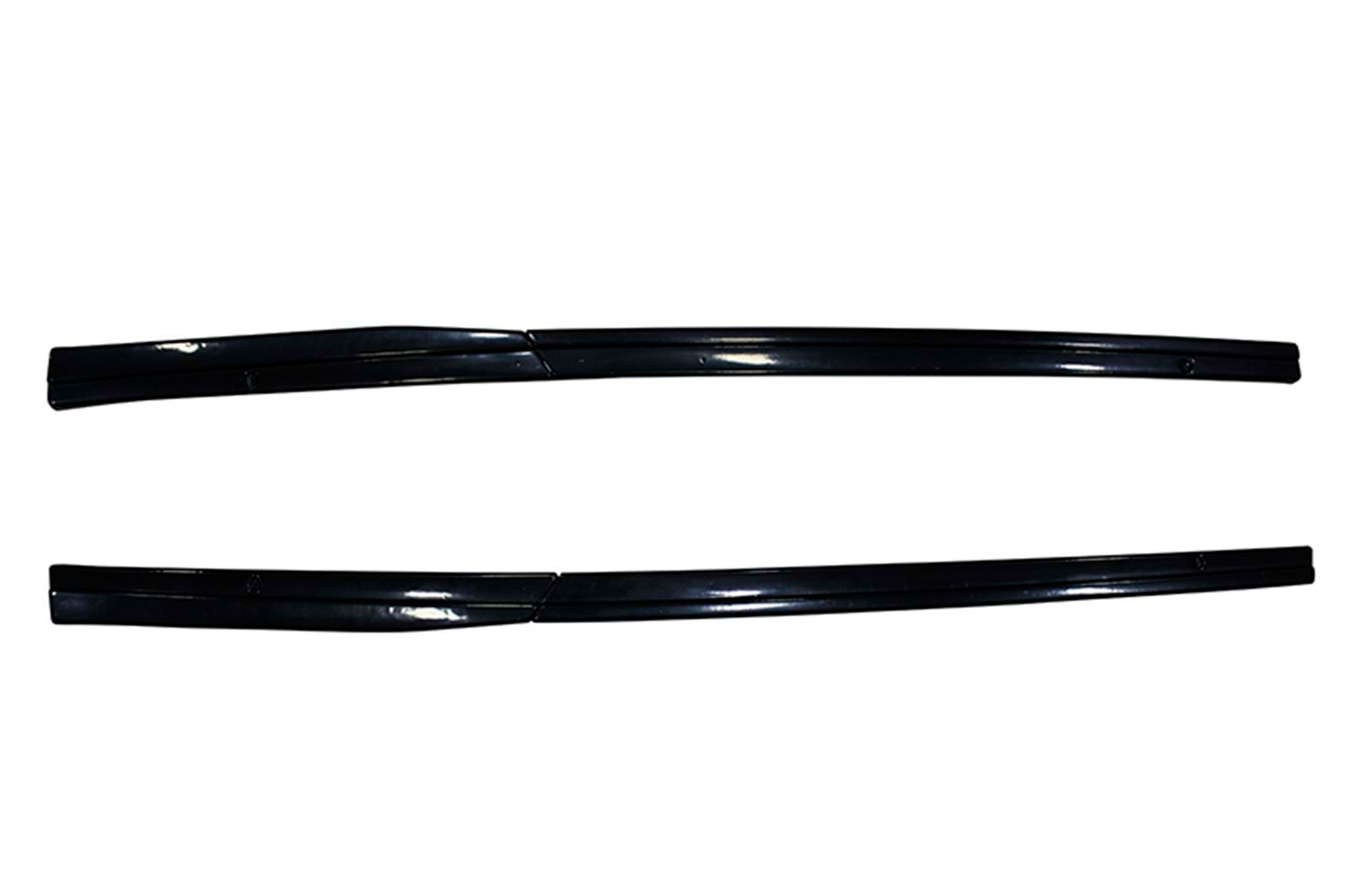 Бокові пороги V-4 (чорний глянець) 2