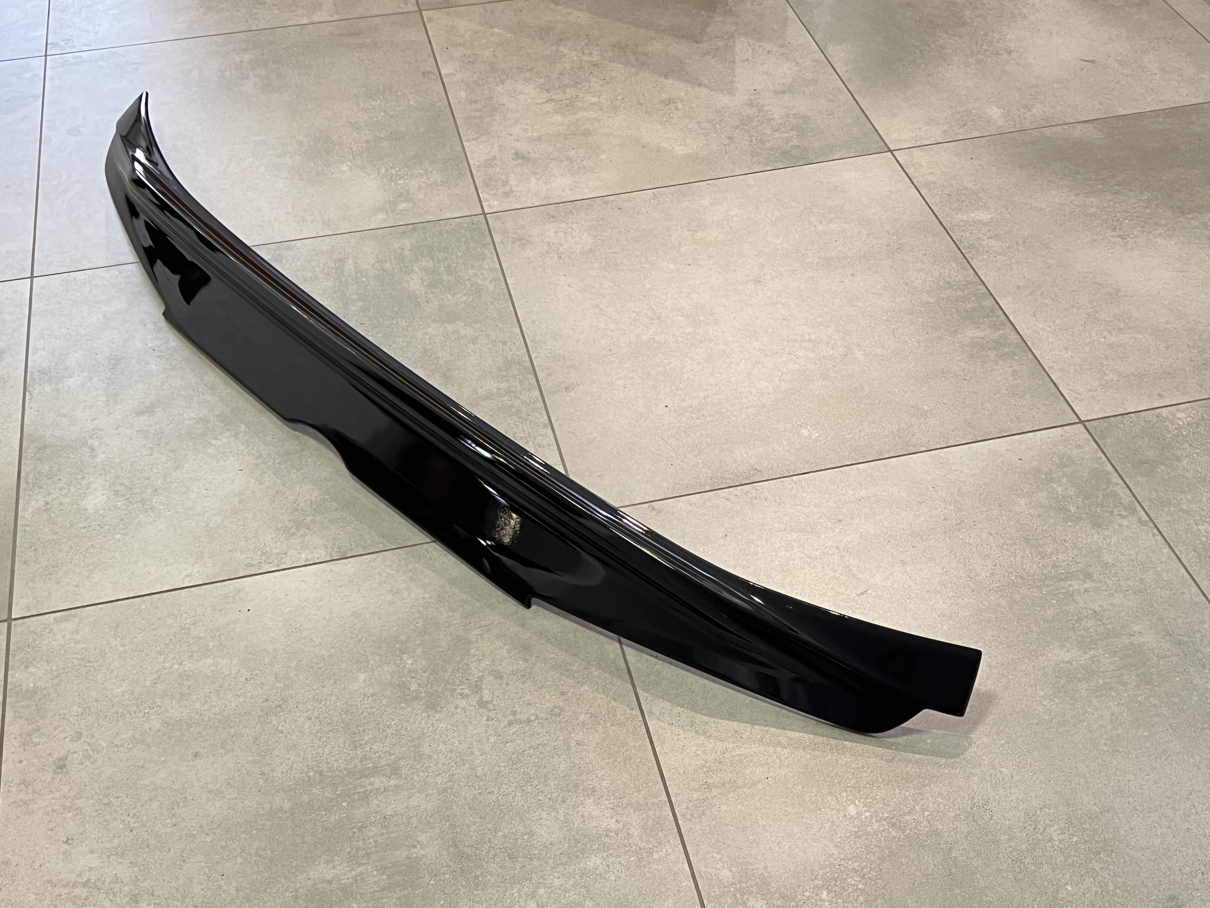 Спойлер WALD Lexus LX 450D / 570 2015-2022 ABS пластик, колір чорний 6