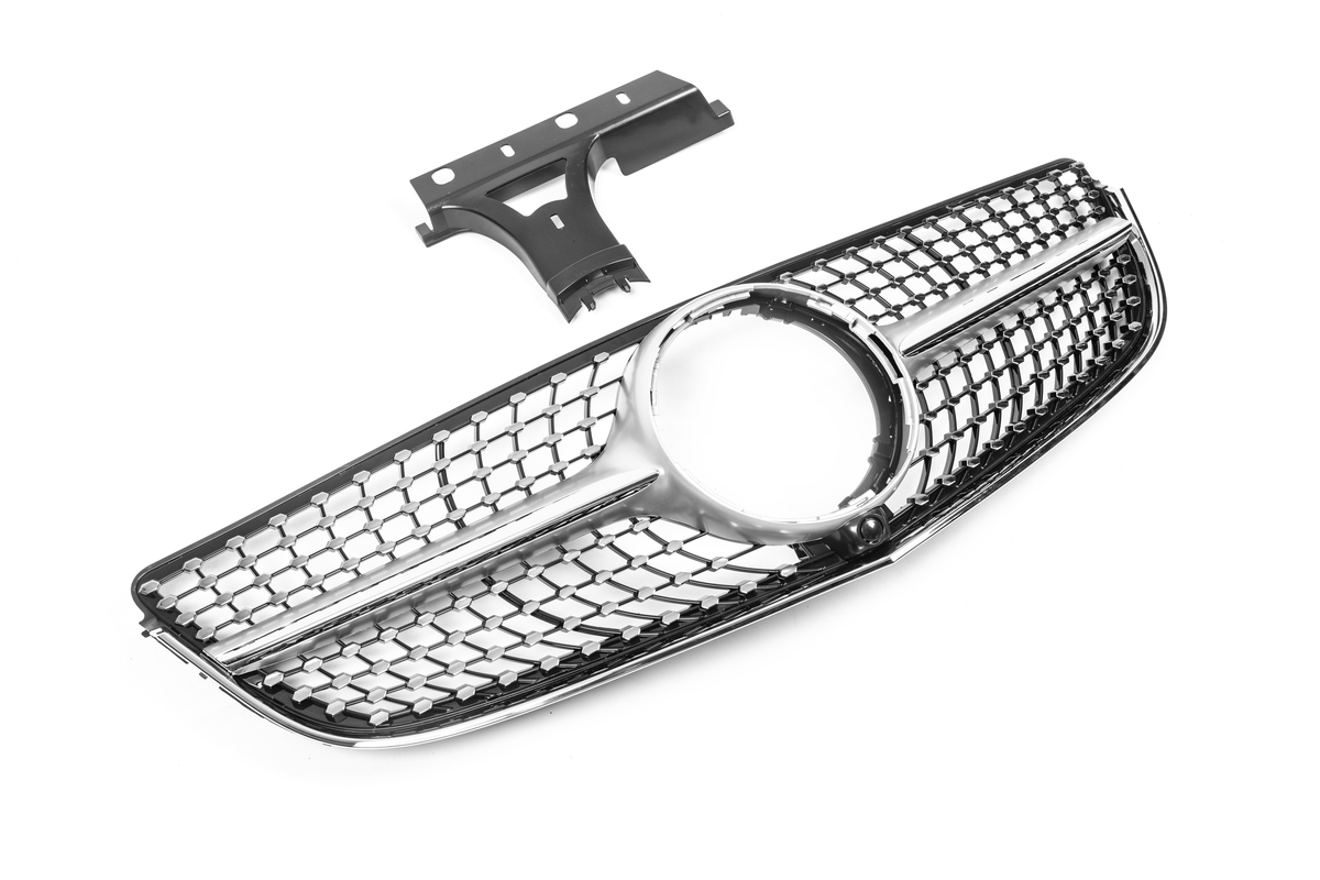 Передня решітка (2014-2016, Diamond Silver) 5