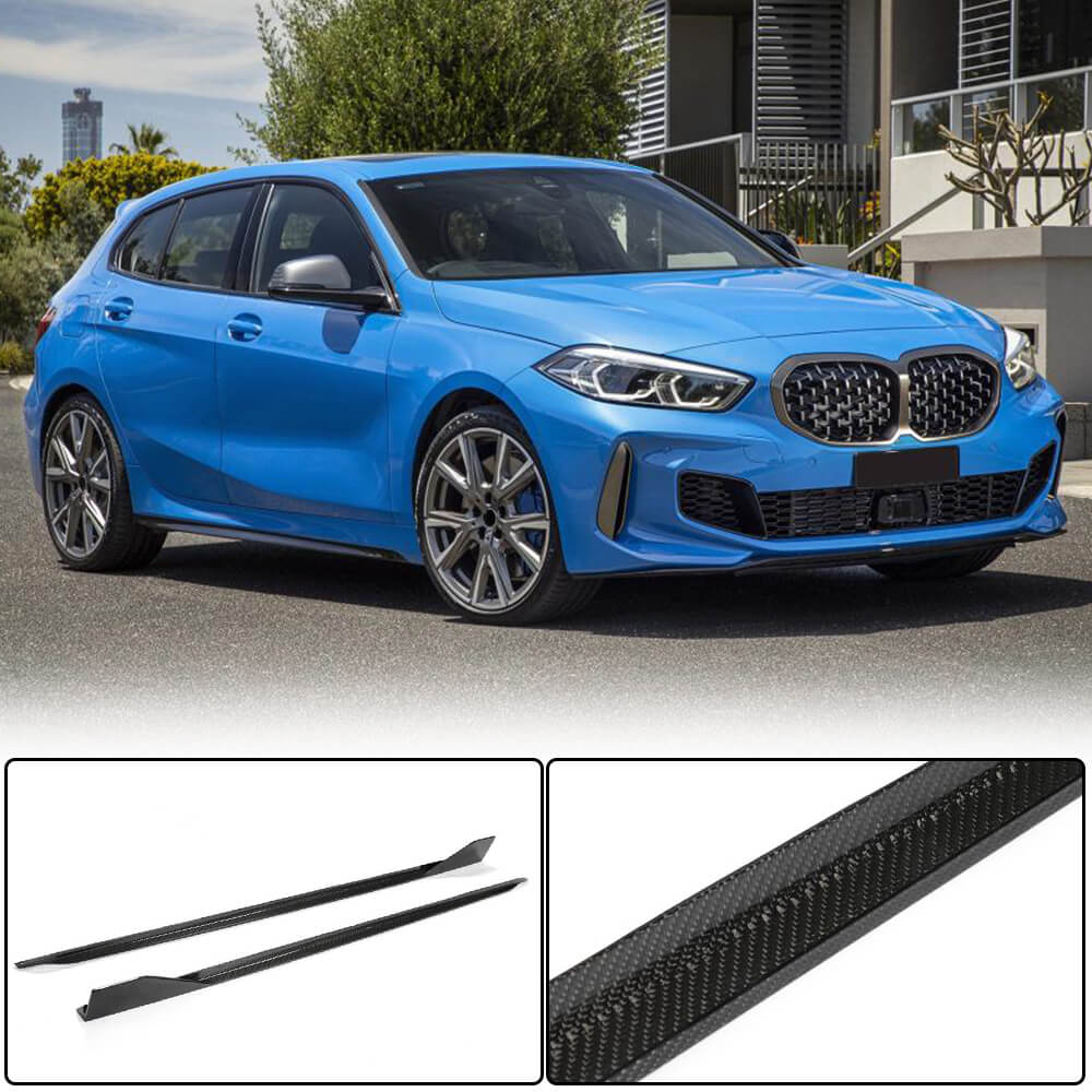 Накладки на пороги (для M-Sport, Карбон)