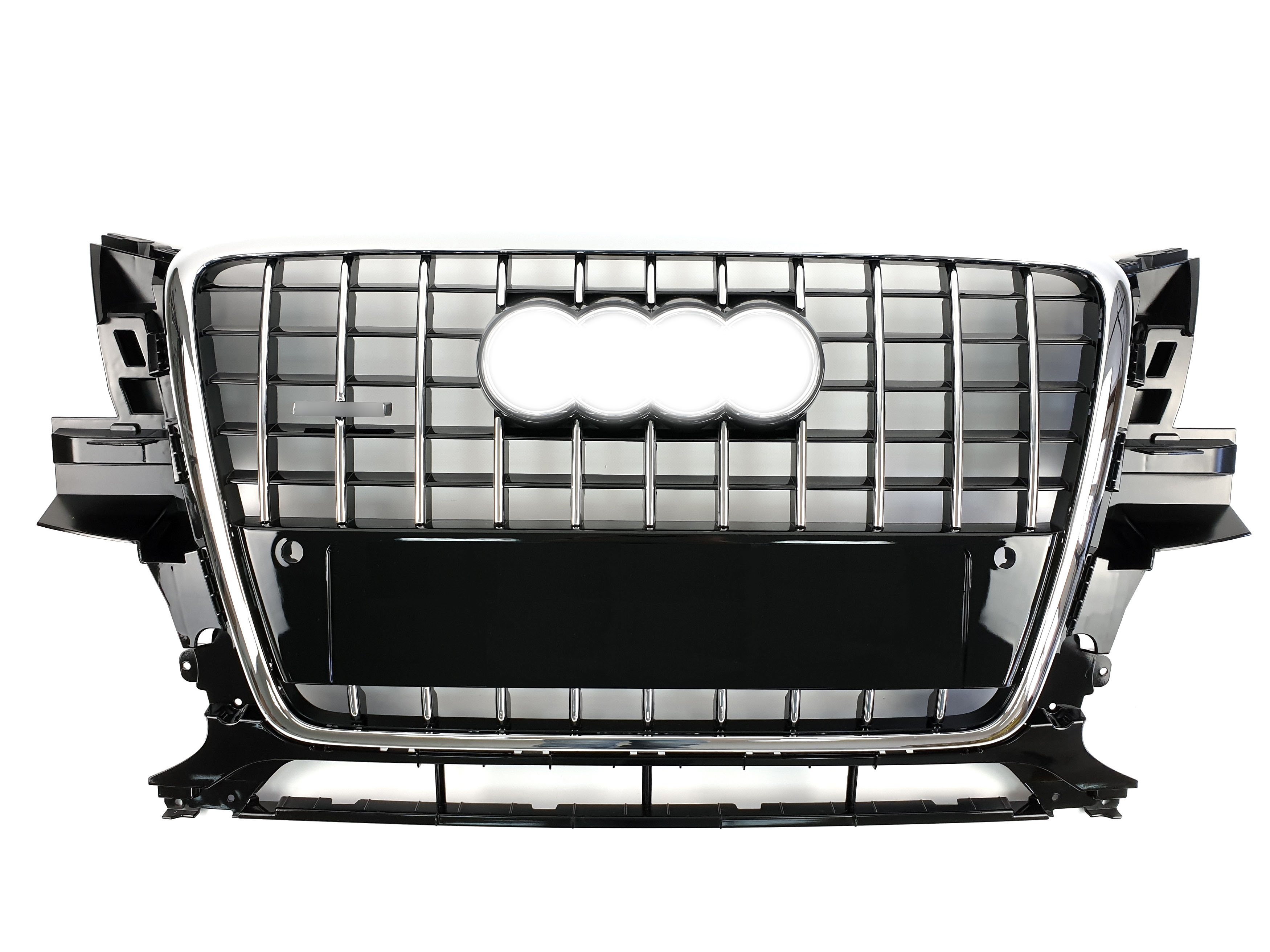 Решітка радіатора Chrome Black (в стилі SQ5) на Audi Q5 8R 2008-2012 року