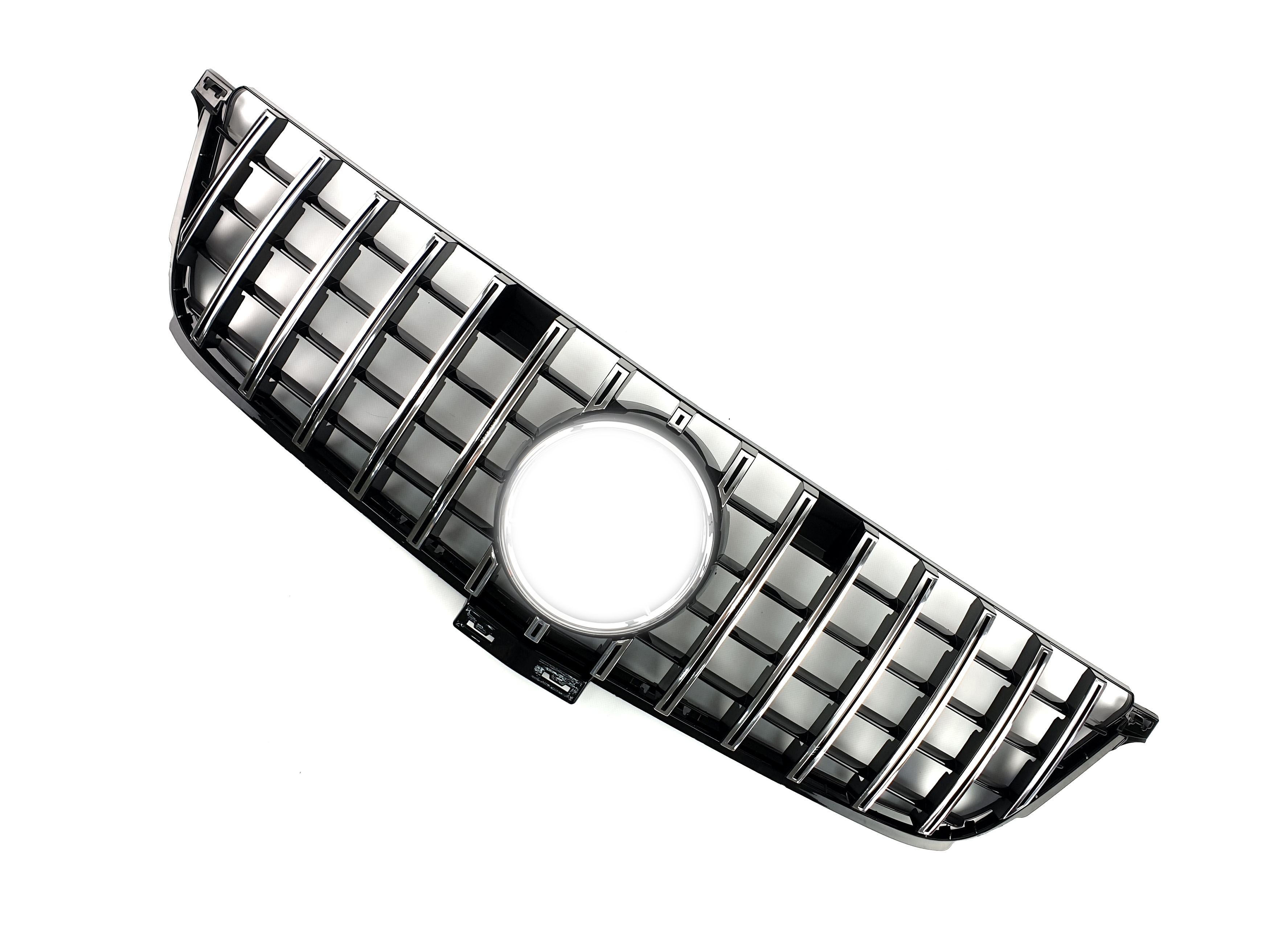 Решітка радіатора Chrome Black GT на Mercedes-Benz ML-Class W166 2011-2015 року 3