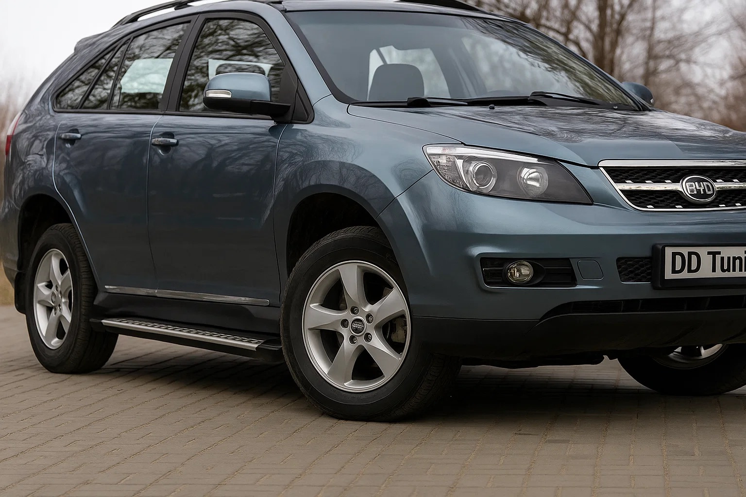 Бокові пороги OEM V2 (2 шт, алюміній)