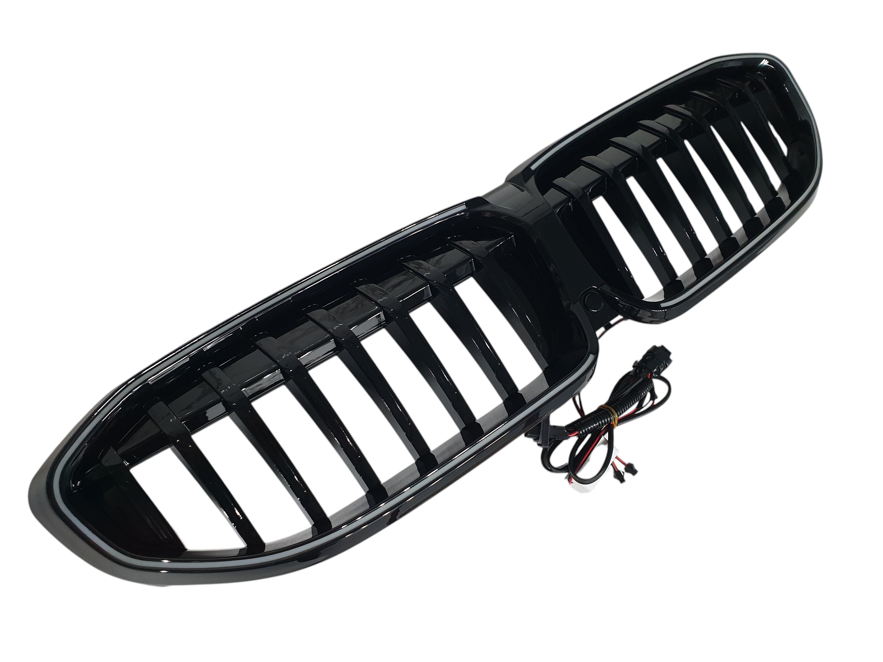 Ніздрі Чорний глянець LED (Iconic Glow) 1bar на BMW 3 Series G20 / G21 2018-2022 року 2
