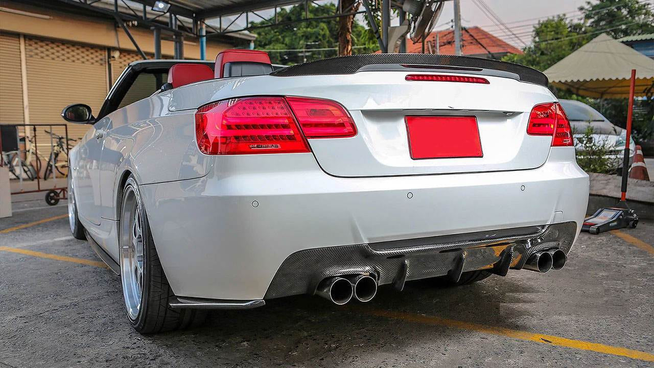 Дифузор заднього бампера V1 (для M-Sport, Карбон) 3