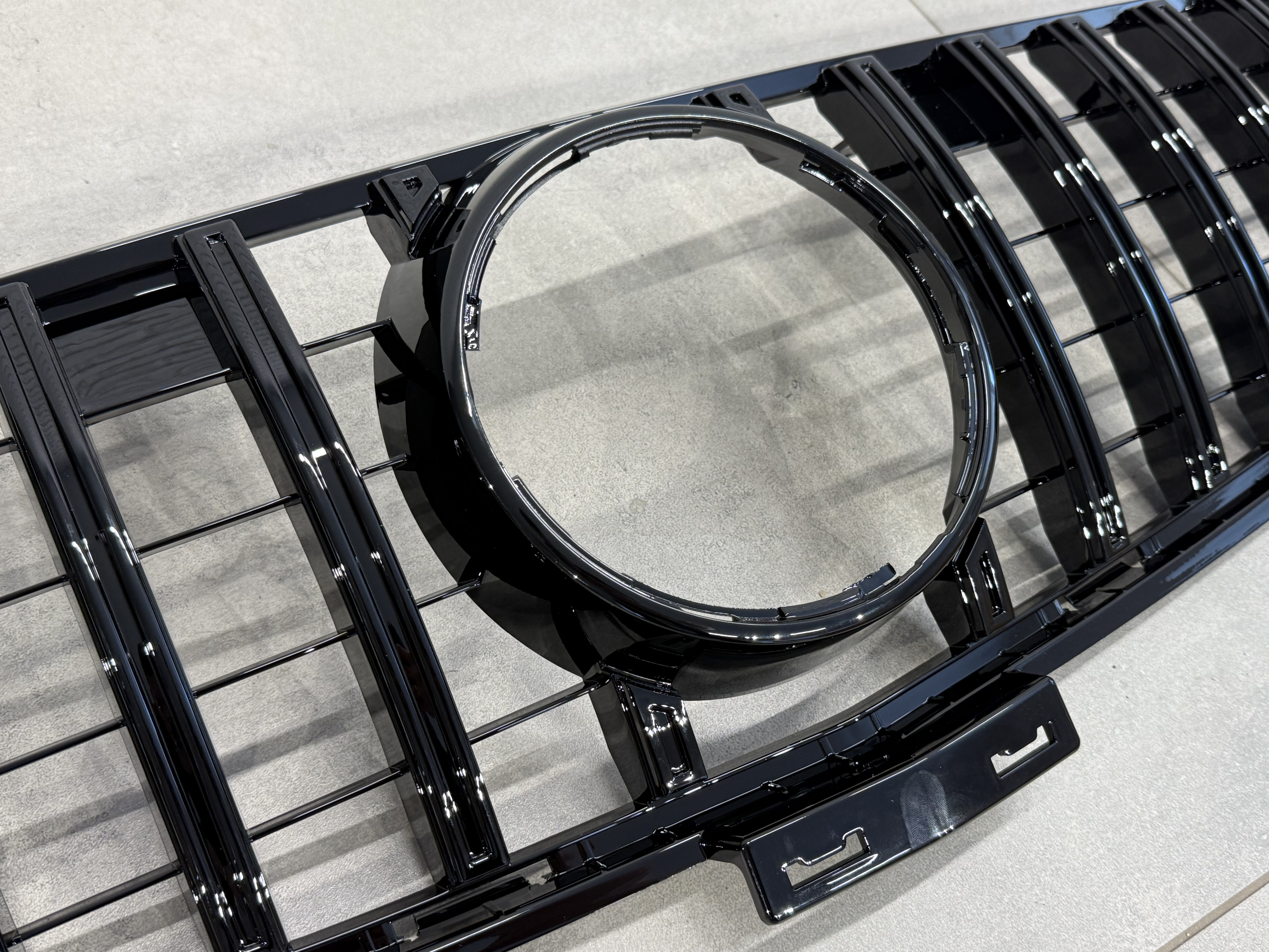 Решітка радіатора GT BLACK Mercedes ML-class W166 2012-2015 3