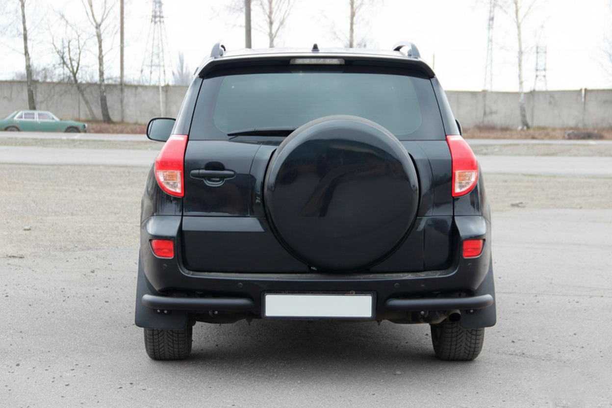 Задні куточки AK003 Black (2 шт., нерж) 2