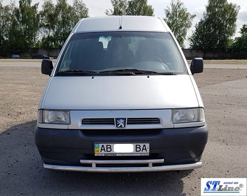 Передній захист ST016 (нерж) 60/42 мм 3