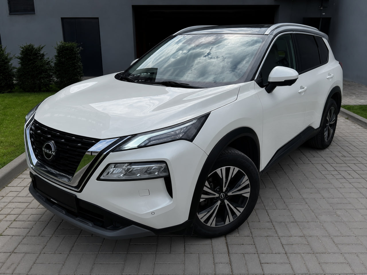 Інтегровані рейлінги сірі OEM (ABS-пластик, установка на клей)