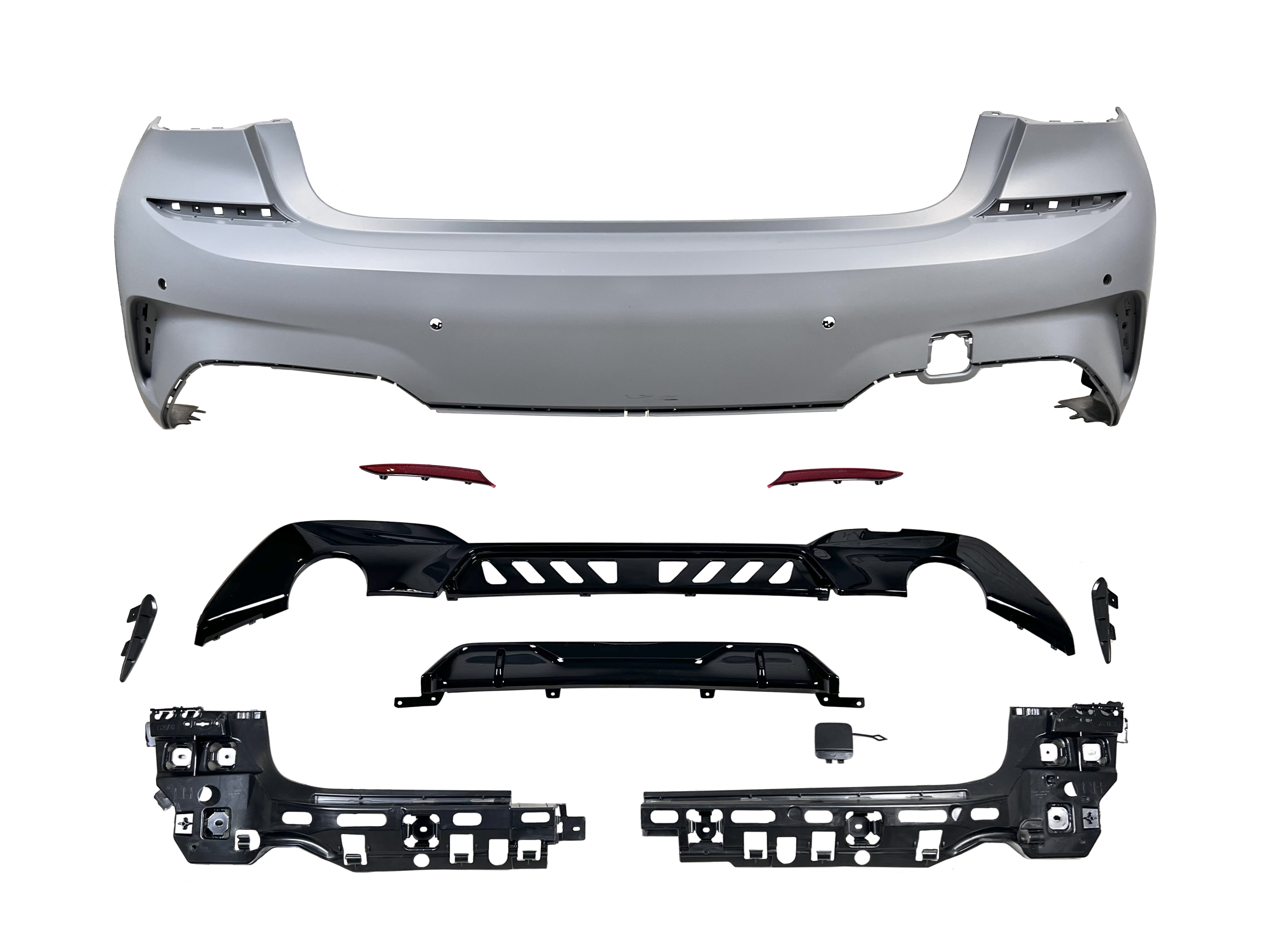 Задній бампер M paket BMW 3 series G20 2017-2023 3