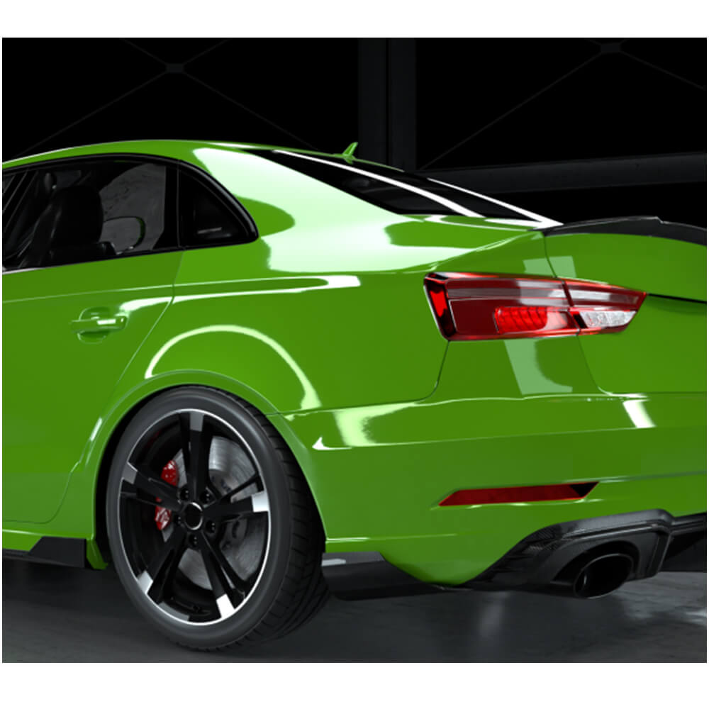 Накладки на задній бампер Flap (для RS3 Sedan 2017-2019, Карбон) 3