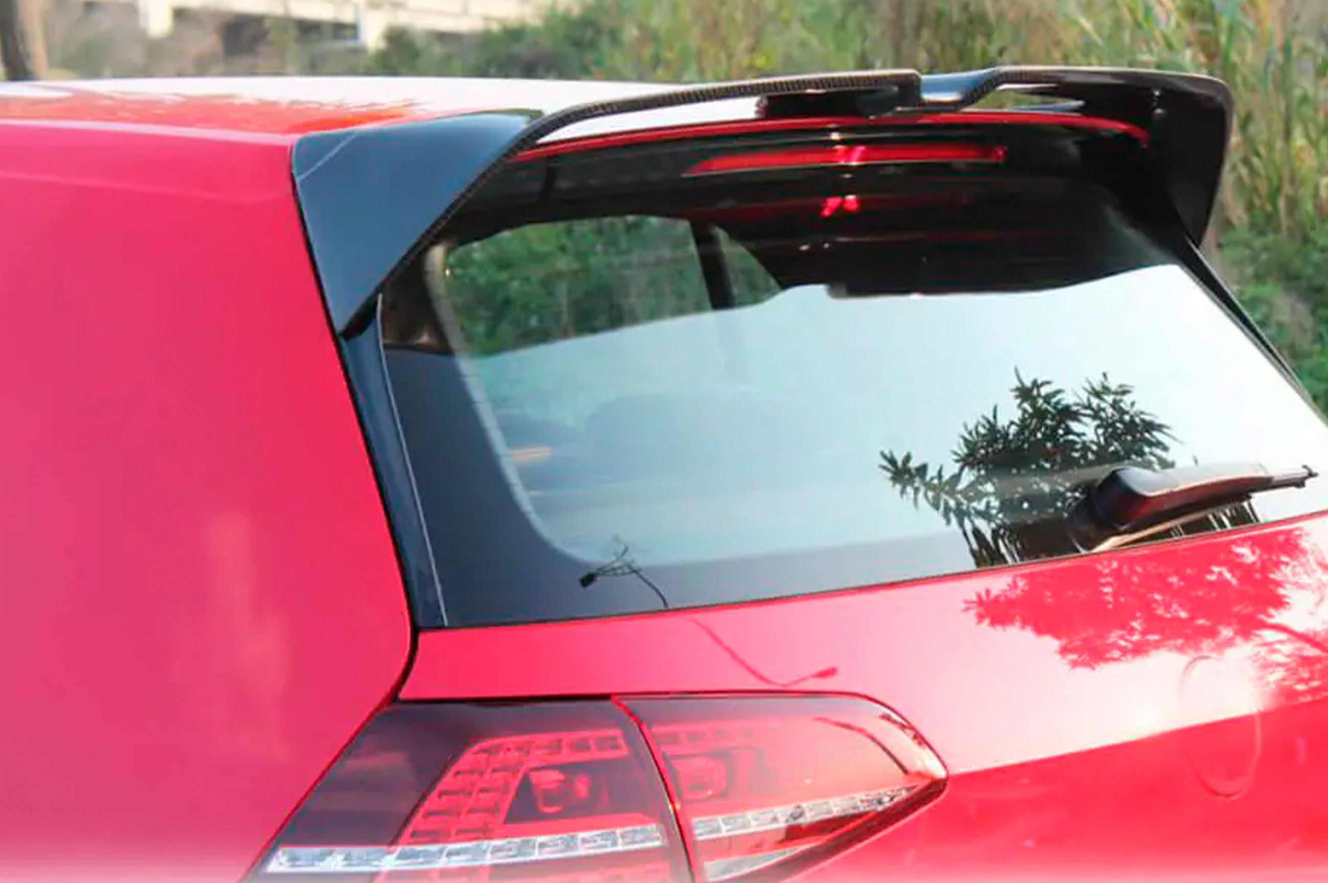 Спойлер V5 (для GTI/R HB, Карбон) 5
