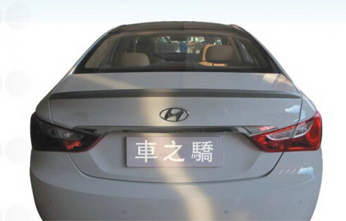 Спойлер ліп Hyundai Sonata YF 2010-2015 ABS пластик під фарбування 2