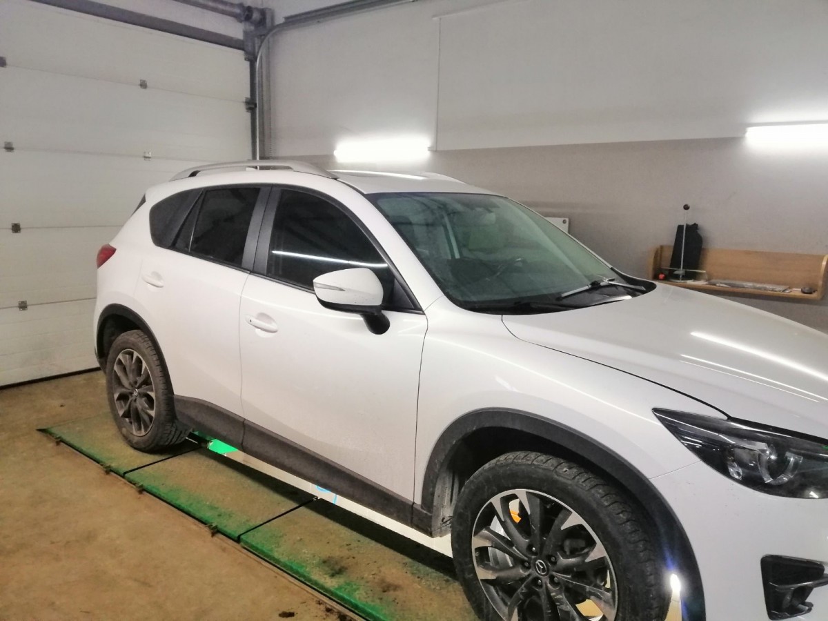 Рейлінги на дах Mazda CX-5 2012-2016 якість оригіналу (алюміній 2шт.) 2