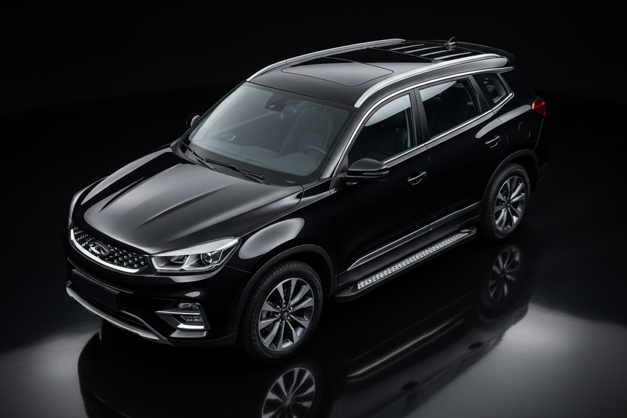 Бокові пороги New Vision Black (2 шт., алюміній)