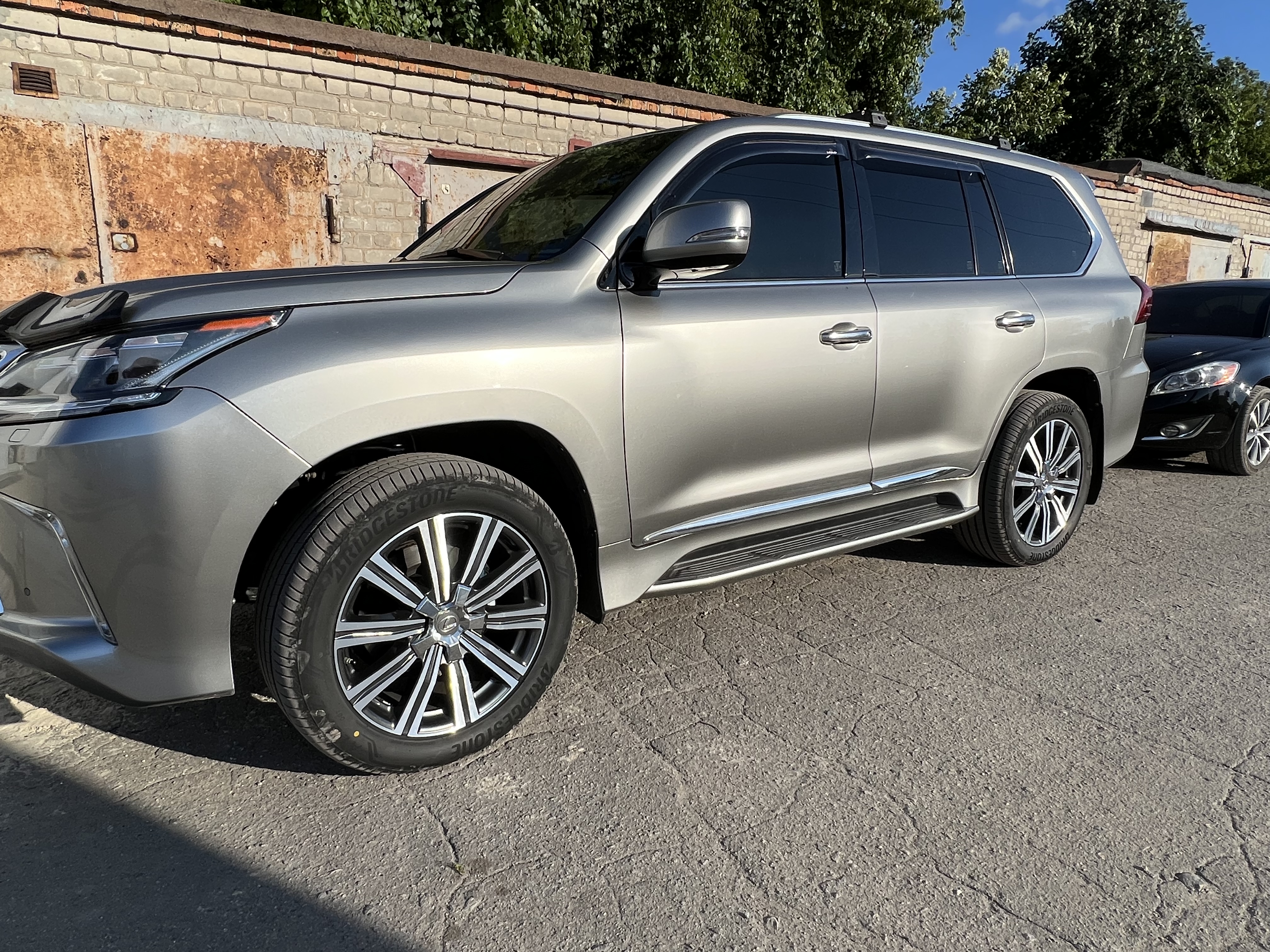 Хромовані молдинги на двері Lexus LX 570 / 450D 2015- 5