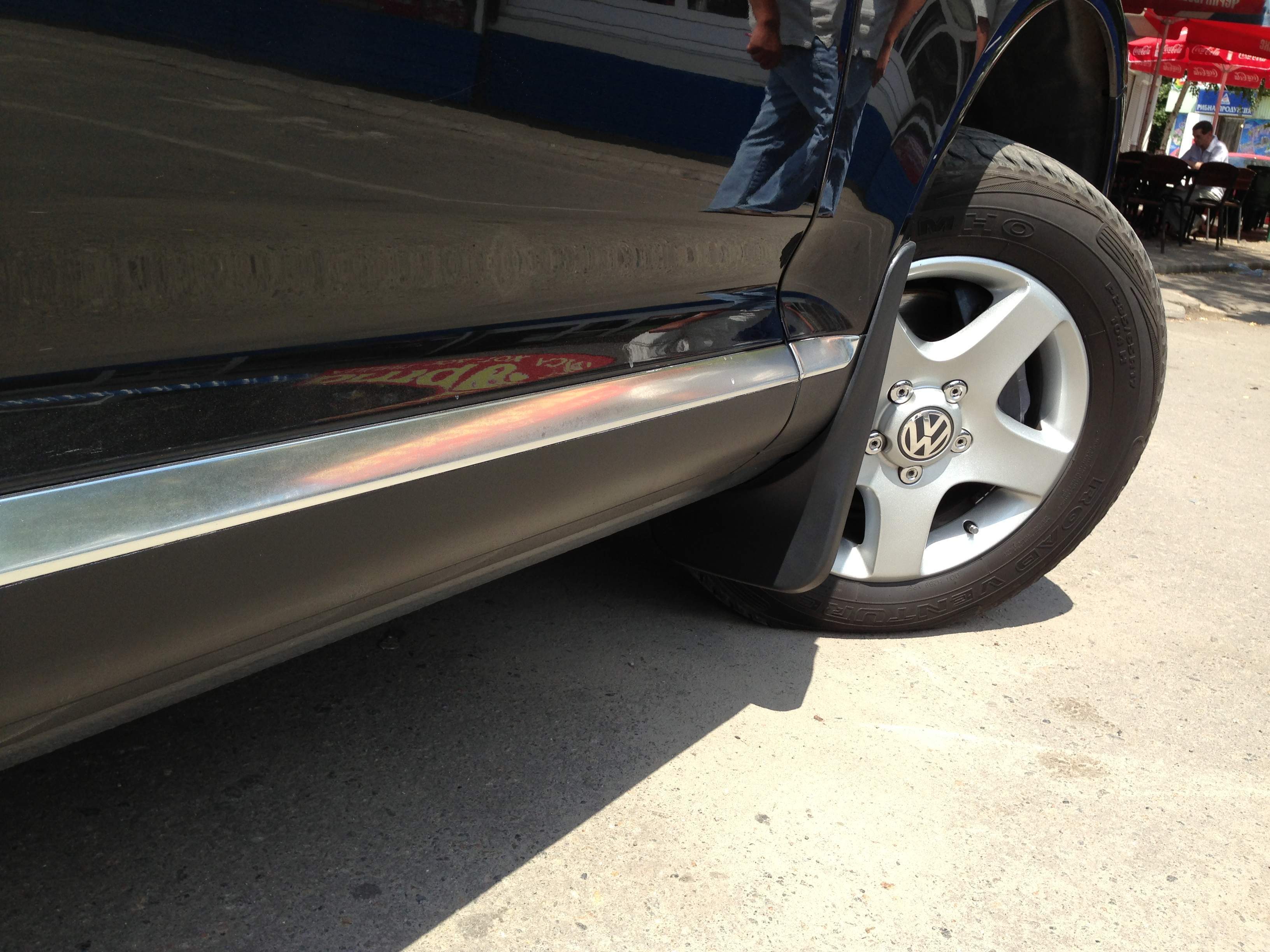 Бризковики Volkswagen Touareg 2002-2009 комплект 4шт 3