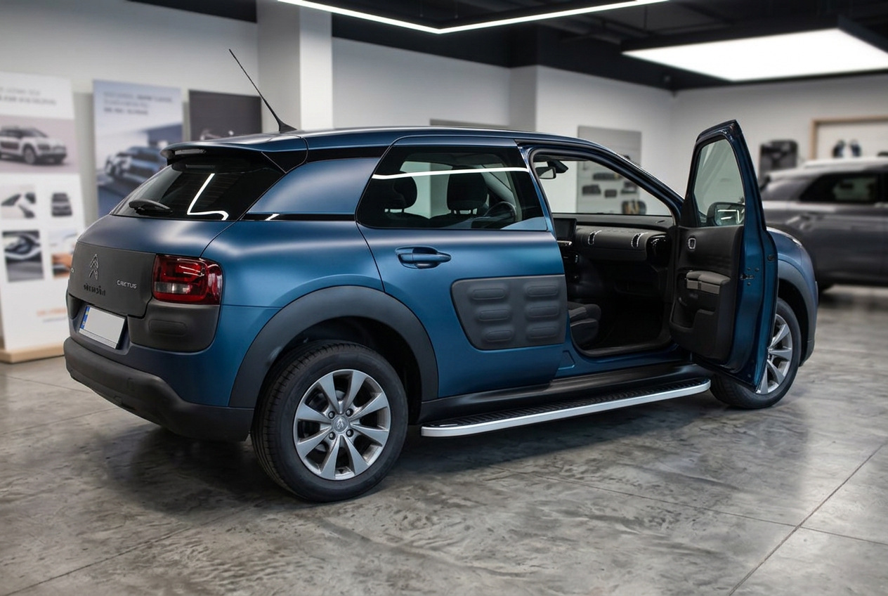Бокові пороги Tayga Grey (2 шт., Алюміній)